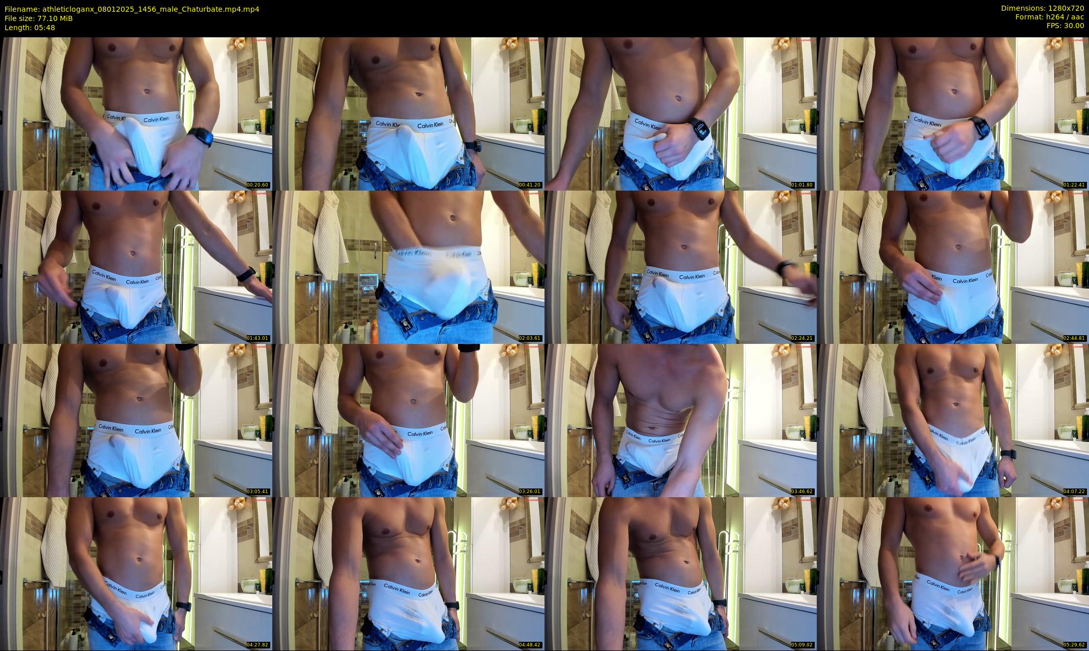 athleticloganx — 6 minute Chaturbate male cam show recording, 720p, Jan 8, 2025
