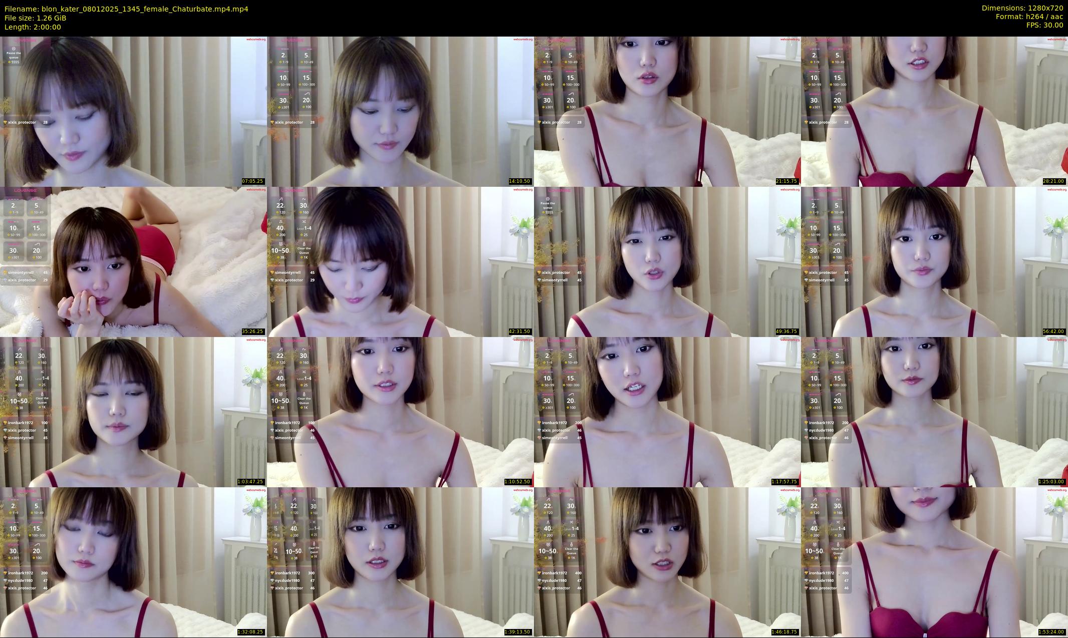 blon_kater — 120 minute Chaturbate female cam show recording, 720p, Jan 8, 2025
