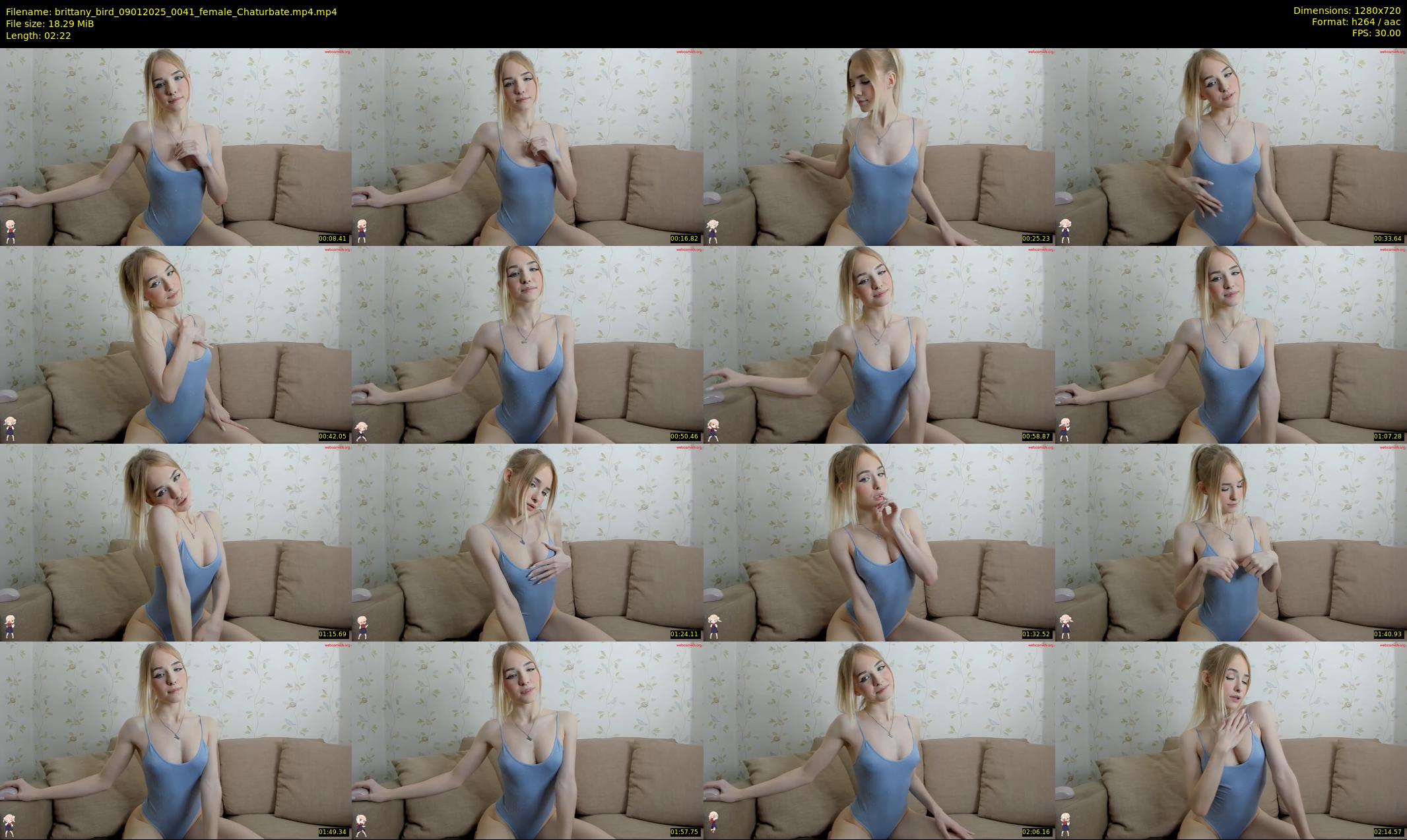brittany_bird — 3 minute Chaturbate female cam show recording, 720p, Jan 9, 2025