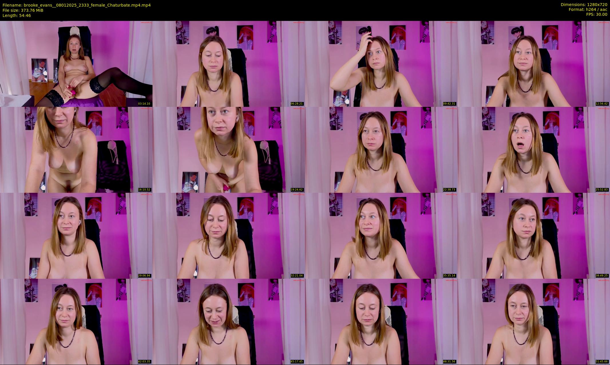 brooke_evans_ — 55 minute Chaturbate female cam show recording, 720p, Jan 8, 2025