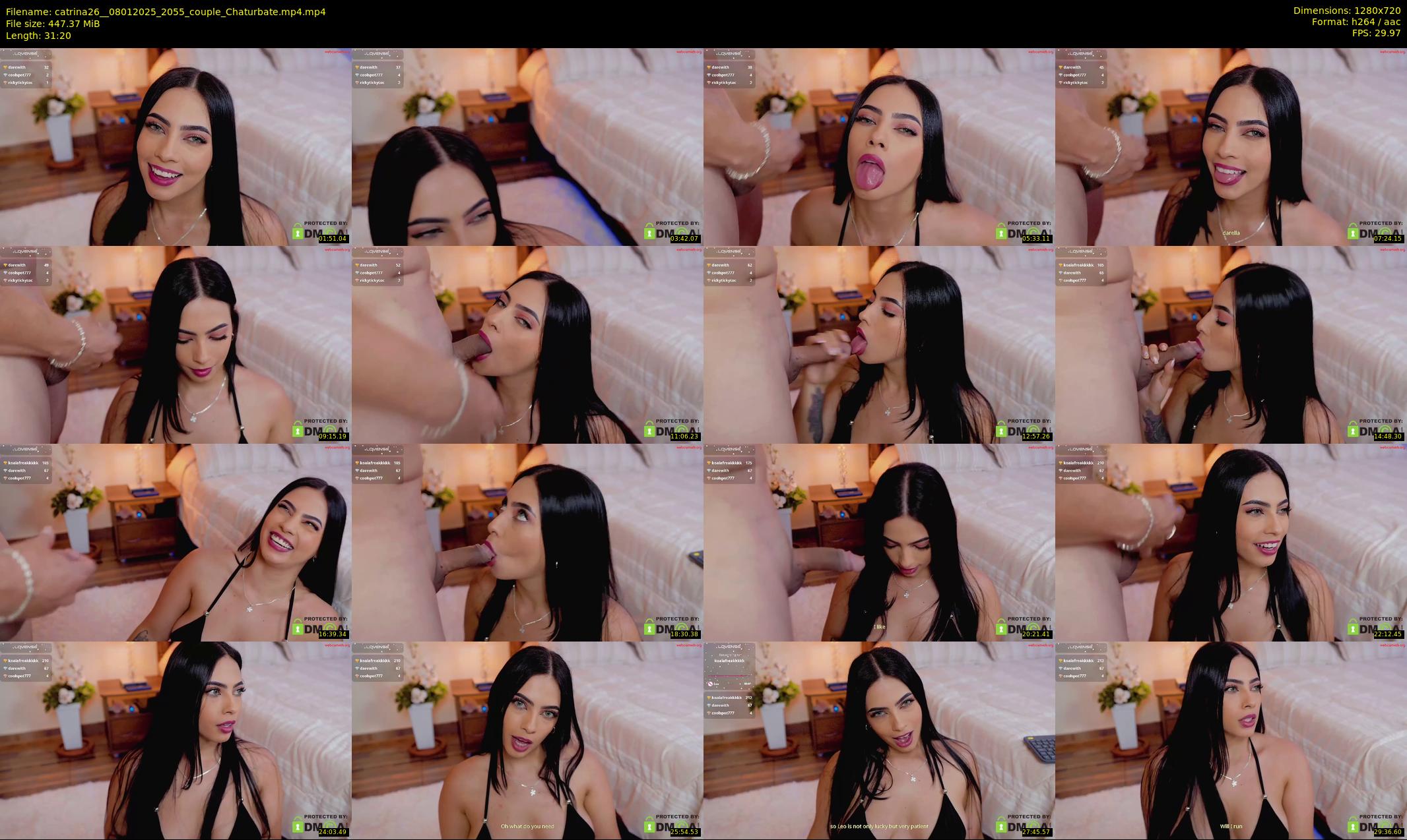 catrina26_ — 32 minute Chaturbate couple cam show recording, 720p, Jan 8, 2025