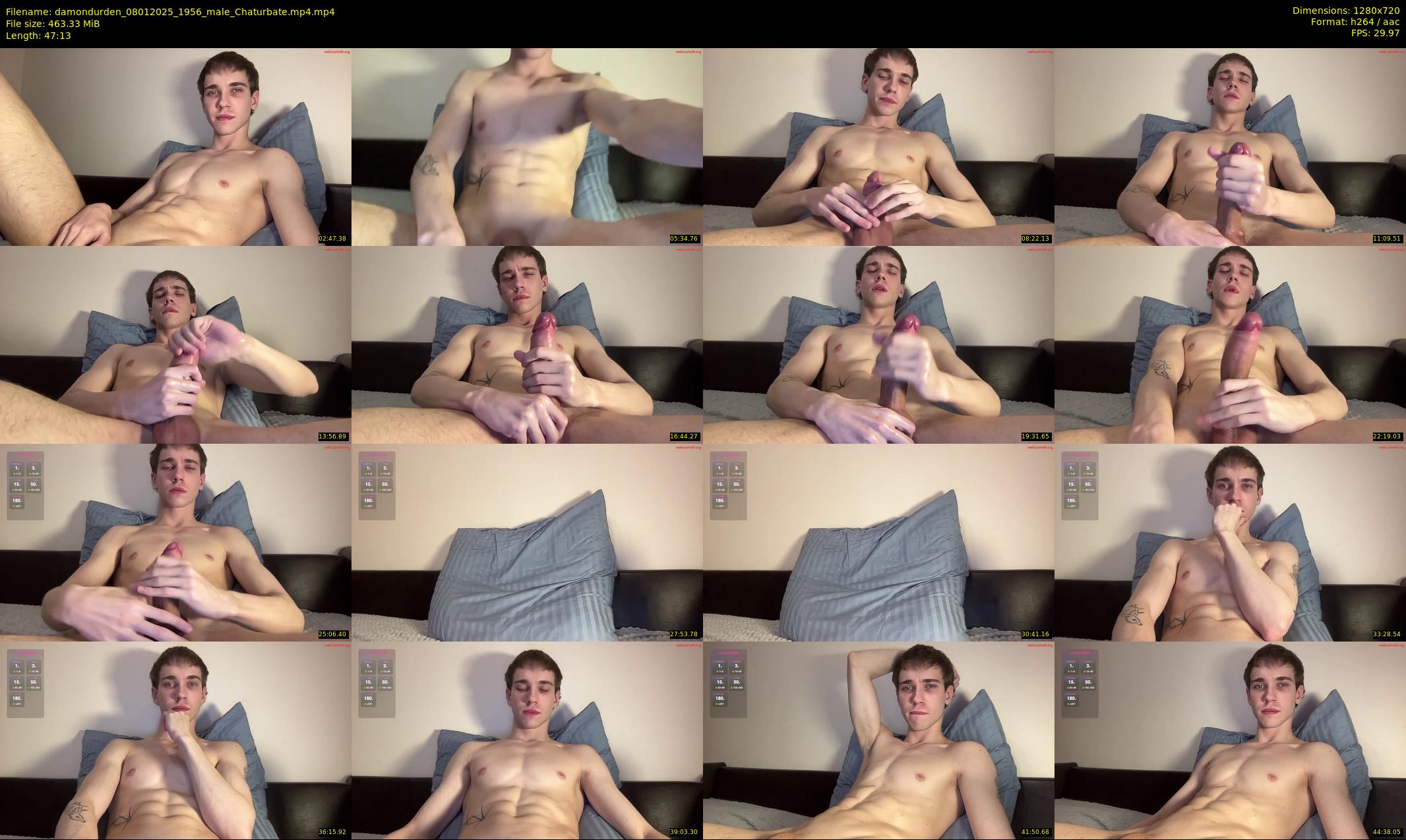 damondurden — 48 minute Chaturbate male cam show recording, 720p, Jan 8, 2025