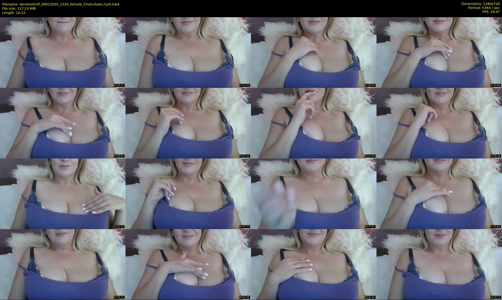 danahotmilf — 11 minute Chaturbate female cam show recording, 720p, Jan 8, 2025