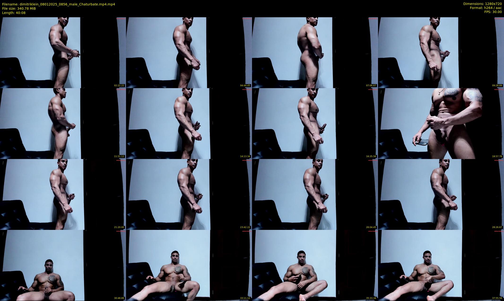 dimitriklein — 41 minute Chaturbate male cam show recording, 720p, Jan 8, 2025