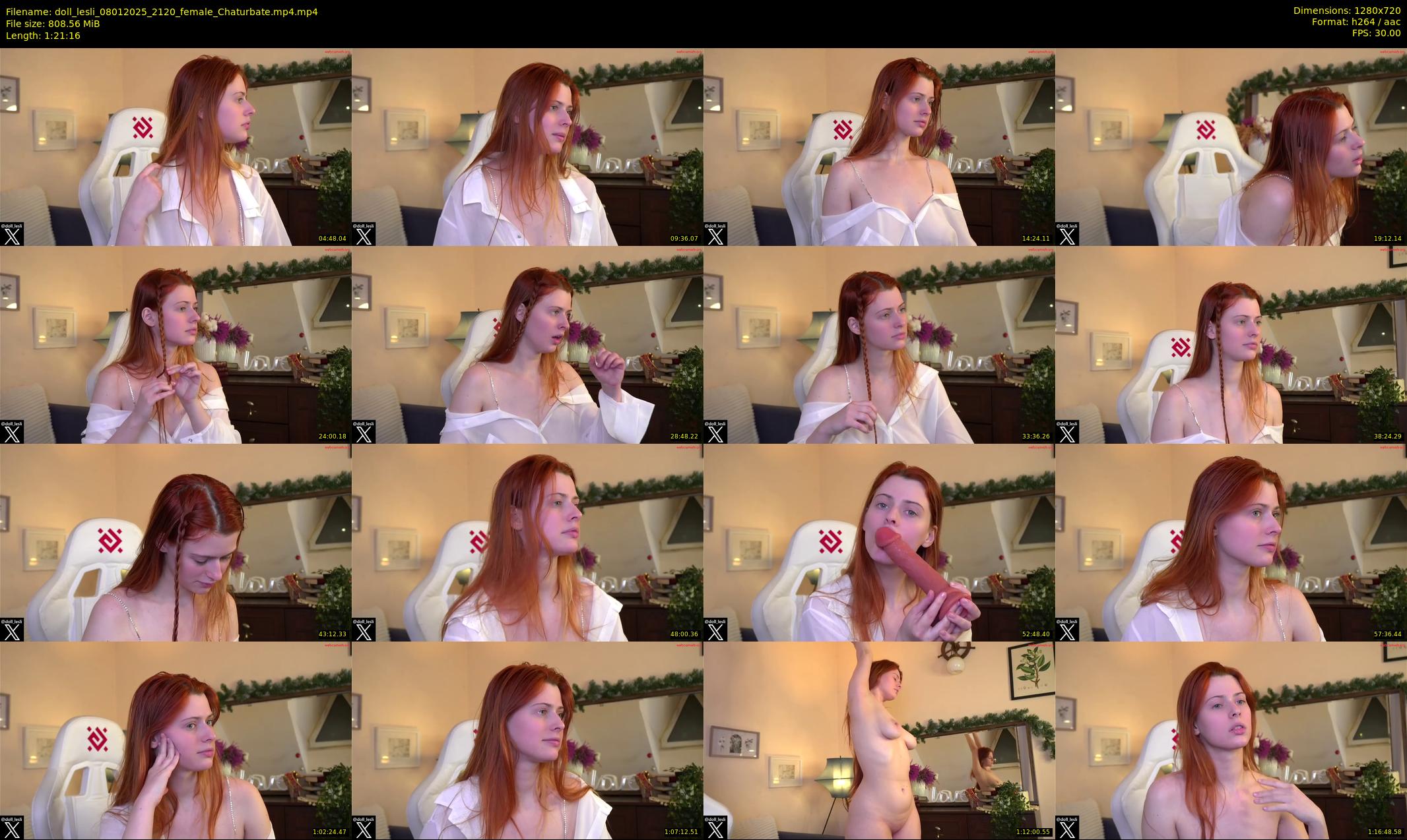 doll_lesli — 82 minute Chaturbate female cam show recording, 720p, Jan 8, 2025