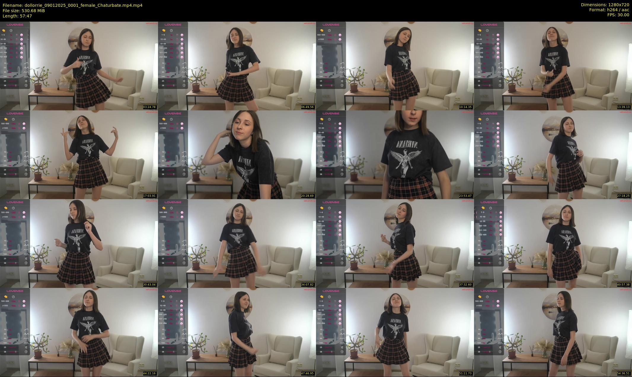 dollorrie — 58 minute Chaturbate couple cam show recording, 720p, Jan 9, 2025
