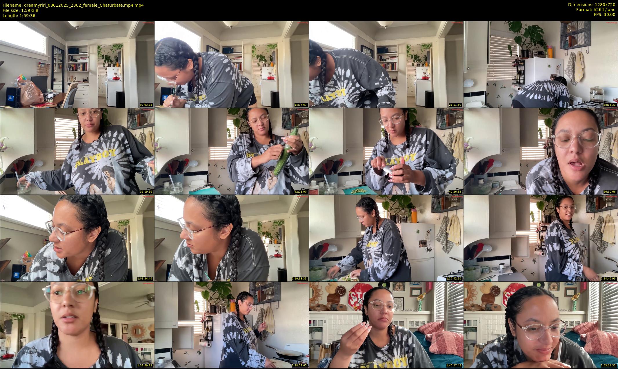 dreamyriri — 120 minute Chaturbate female cam show recording, 720p, Jan 8, 2025