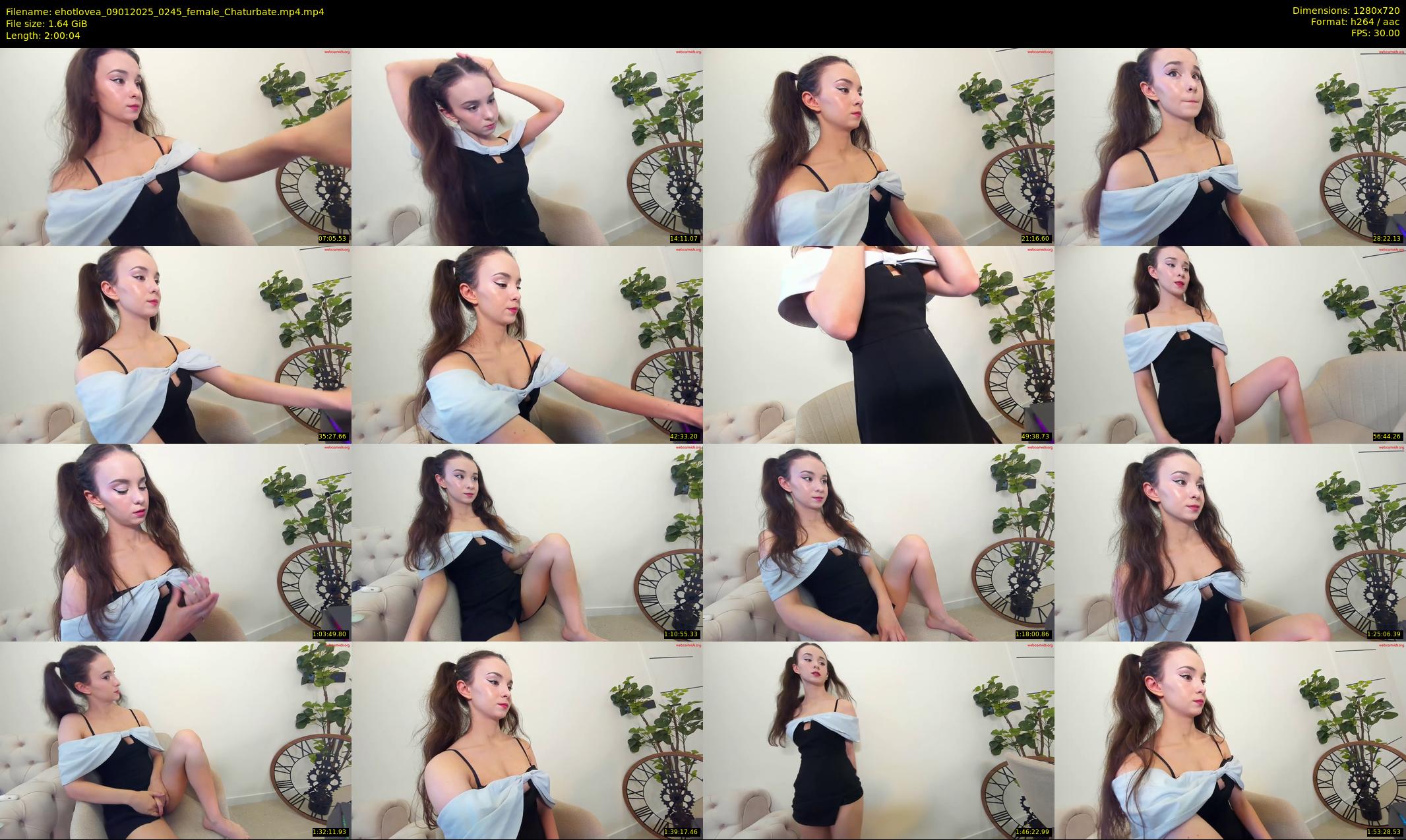 ehotlovea — 121 minute Chaturbate female cam show recording, 720p, Jan 9, 2025