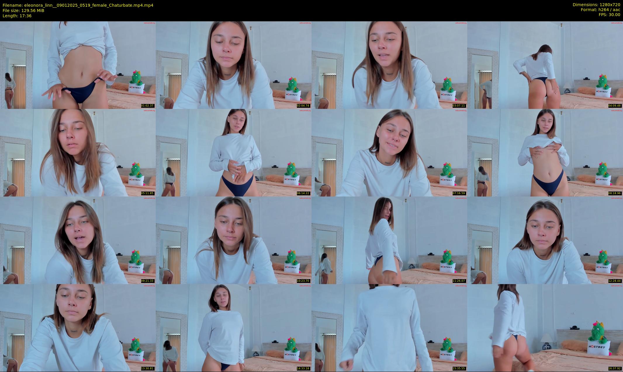 eleonora_linn_ — 18 minute Chaturbate female cam show recording, 720p, Jan 9, 2025