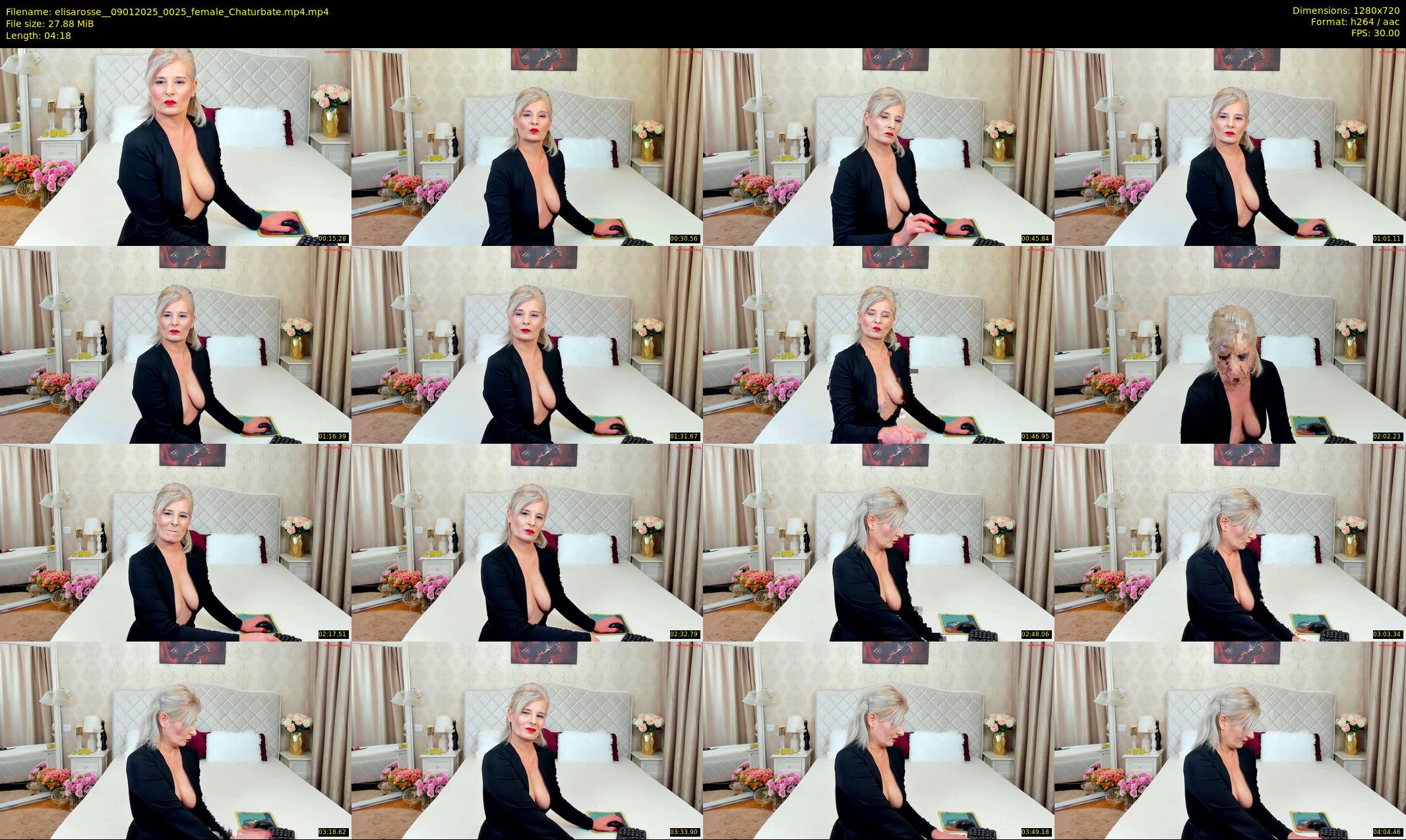 elisarosse_ — 5 minute Chaturbate female cam show recording, 720p, Jan 9, 2025