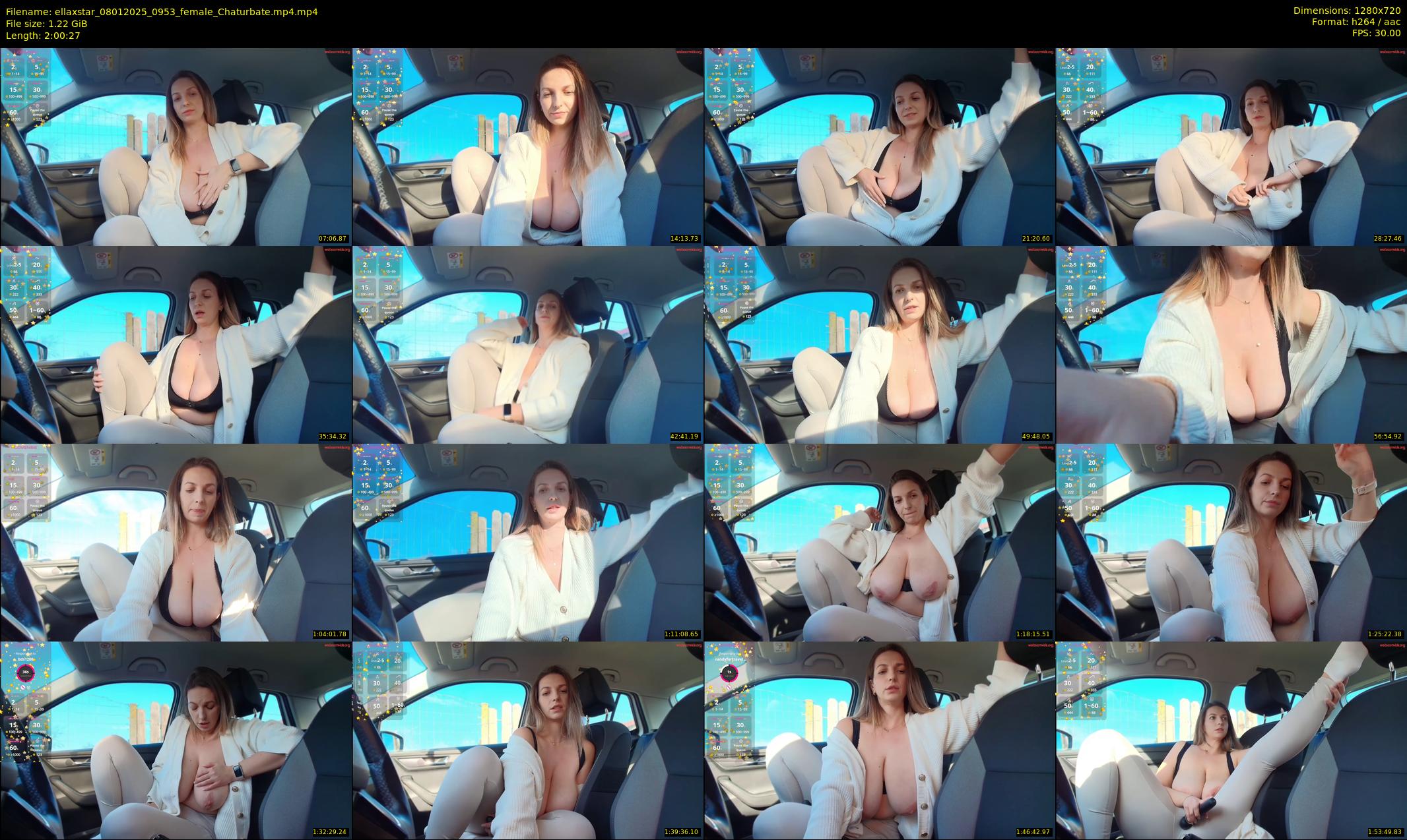 ellaxstar — 121 minute Chaturbate female cam show recording, 720p, Jan 8, 2025