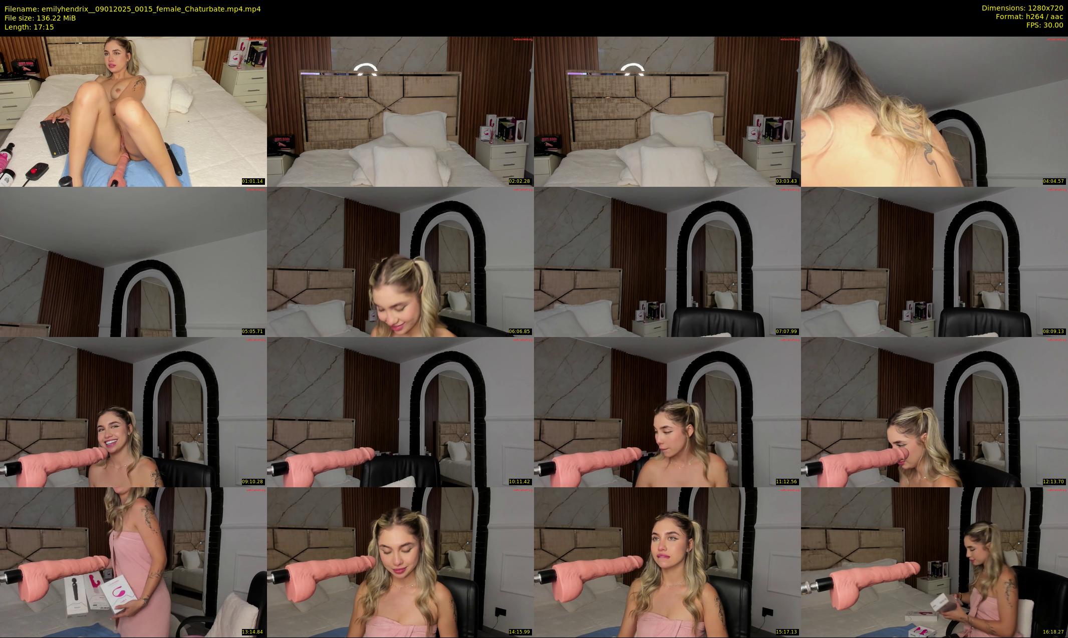 emilyhendrix_ — 18 minute Chaturbate couple cam show recording, 720p, Jan 9, 2025