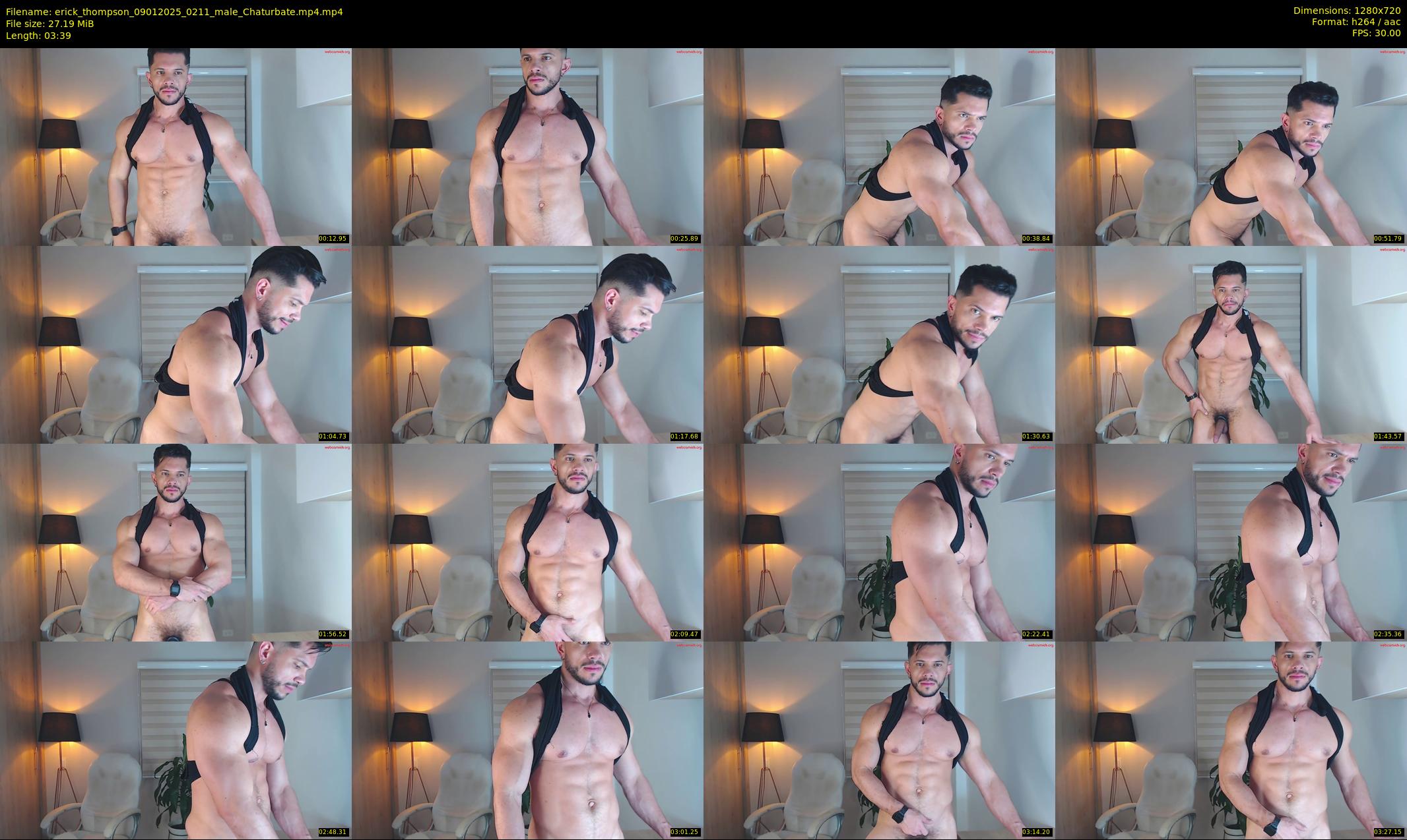 erick_thompson — 4 minute Chaturbate male cam show recording, 720p, Jan 9, 2025