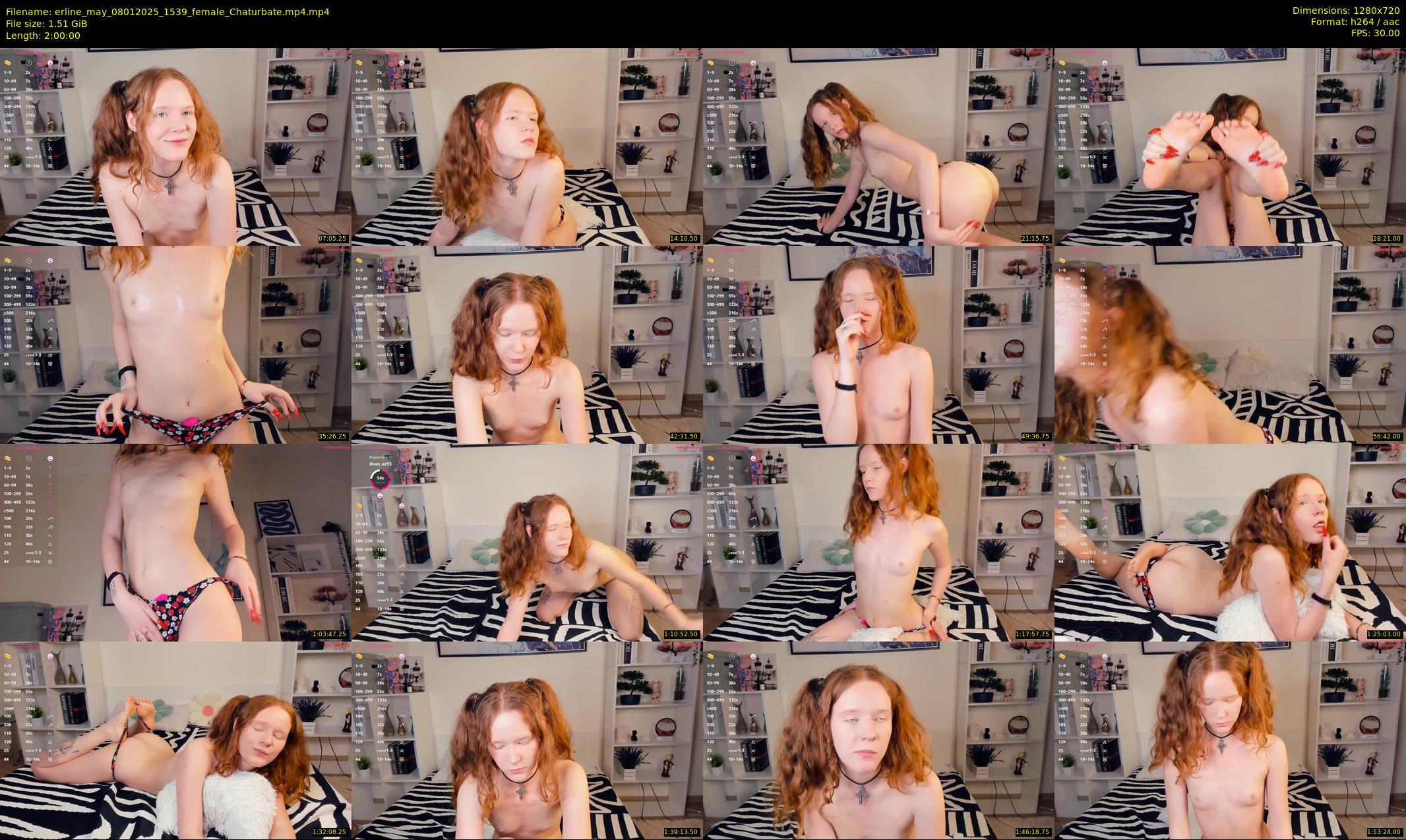 erline_may — 120 minute Chaturbate female cam show recording, 720p, Jan 8, 2025