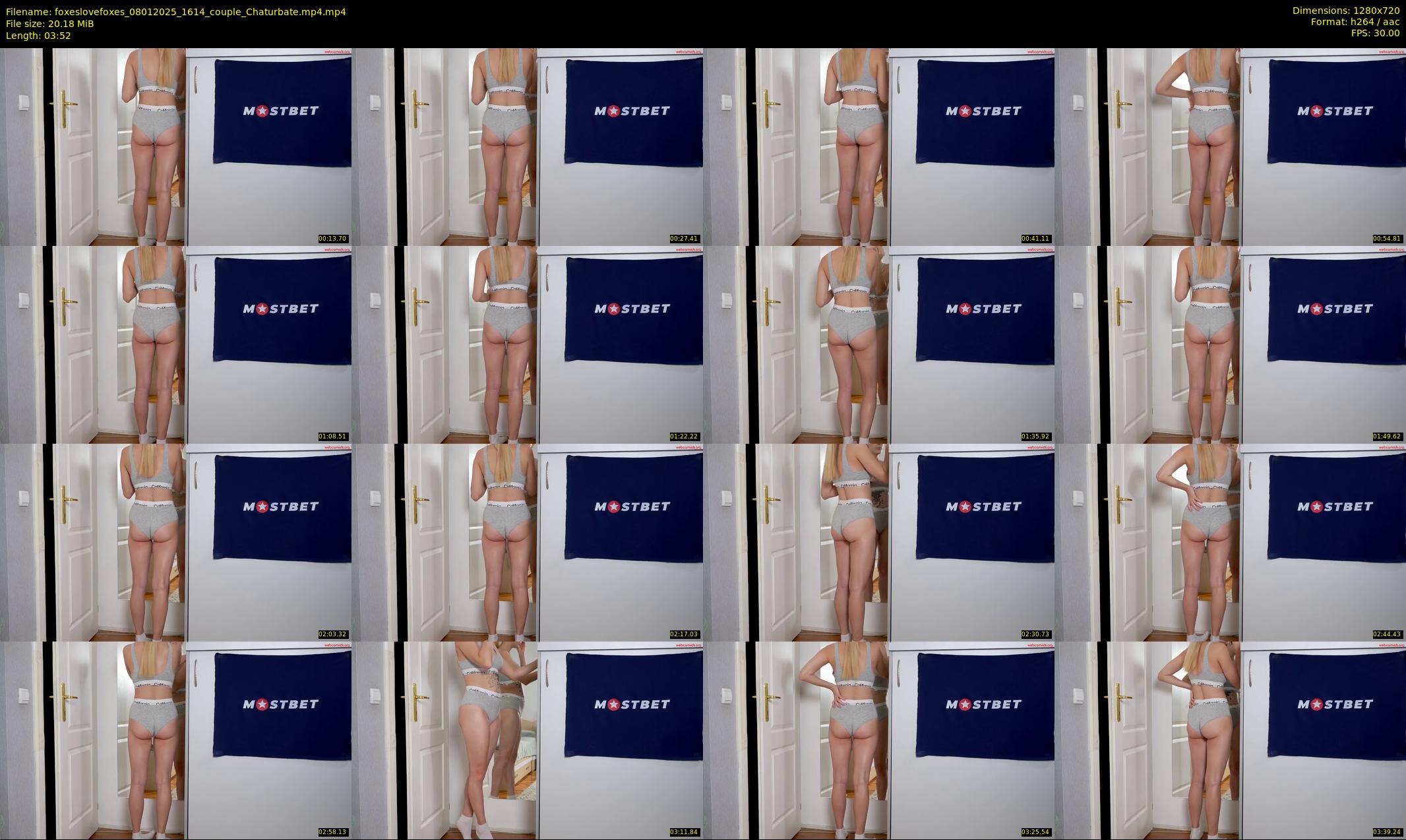 foxeslovefoxes — 4 minute Chaturbate couple cam show recording, 720p, Jan 8, 2025