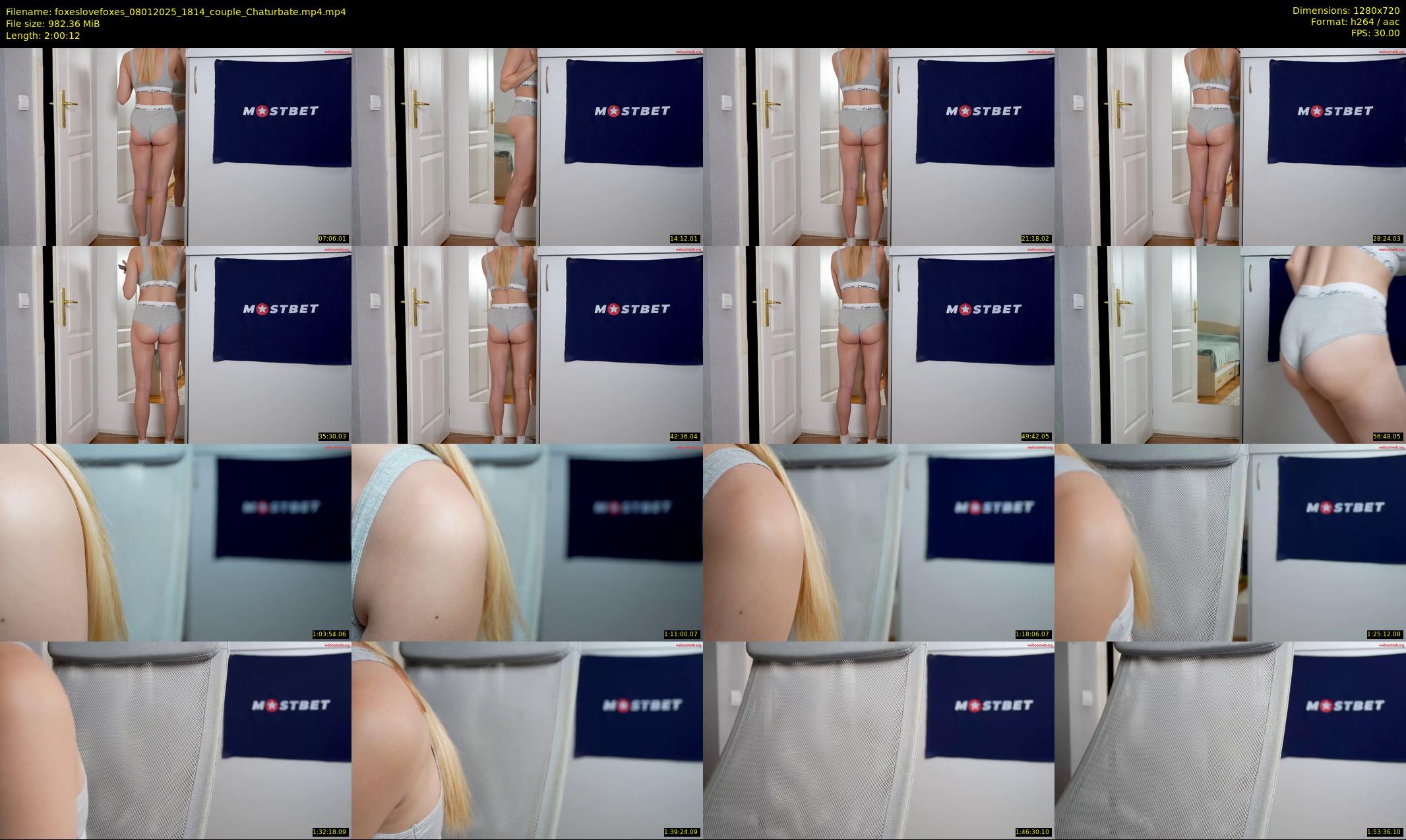 foxeslovefoxes — 121 minute Chaturbate couple cam show recording, 720p, Jan 8, 2025