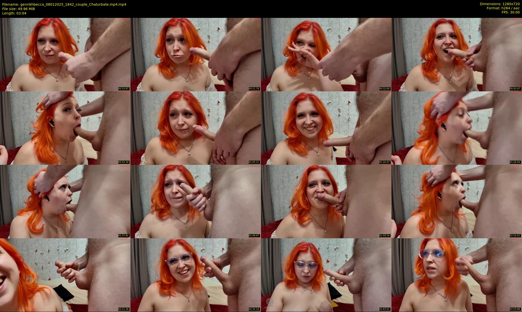 genrikhbecca — 4 minute Chaturbate couple cam show recording, 720p, Jan 8, 2025