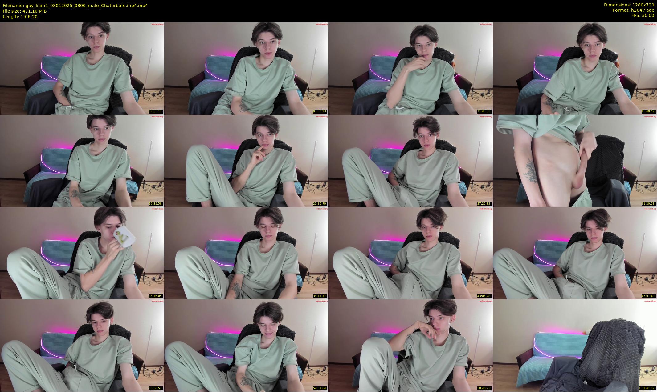 guy_liam1 — 67 minute Chaturbate male cam show recording, 720p, Jan 8, 2025