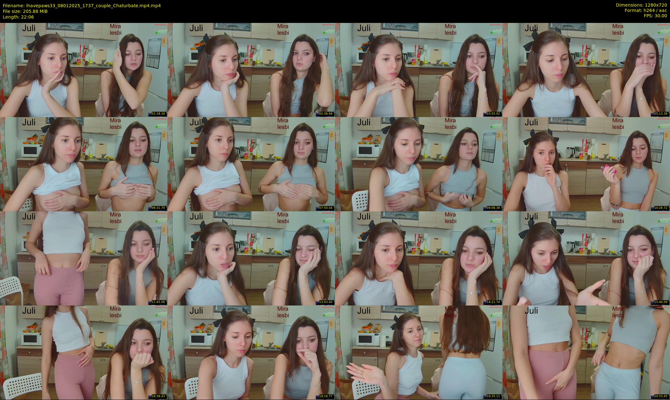 ihavepaws33 — 23 minute Chaturbate couple cam show recording, 720p, Jan 8, 2025