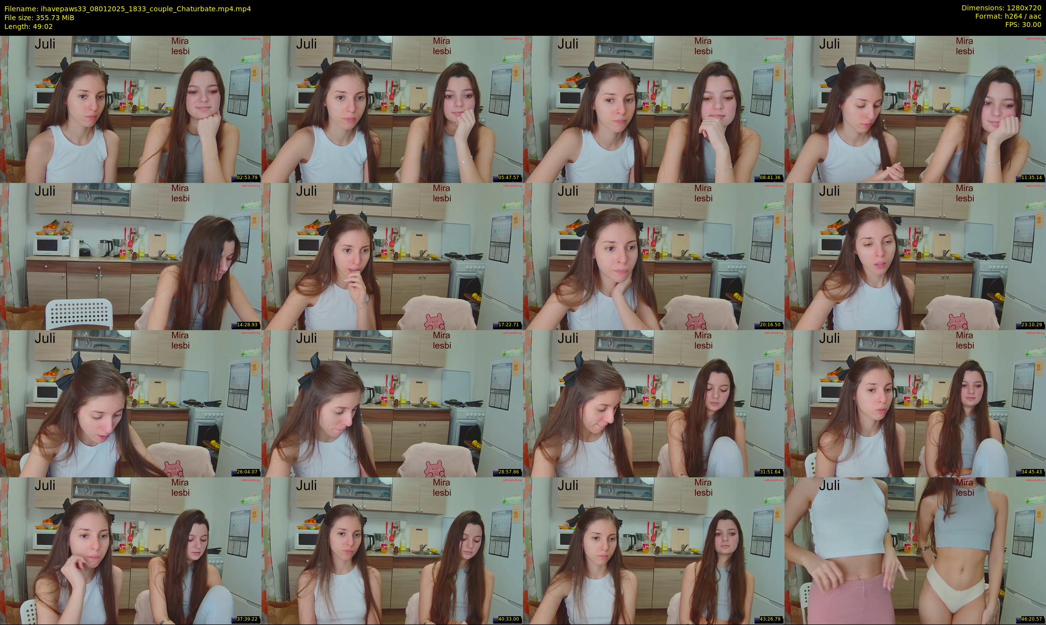 ihavepaws33 — 50 minute Chaturbate couple cam show recording, 720p, Jan 8, 2025