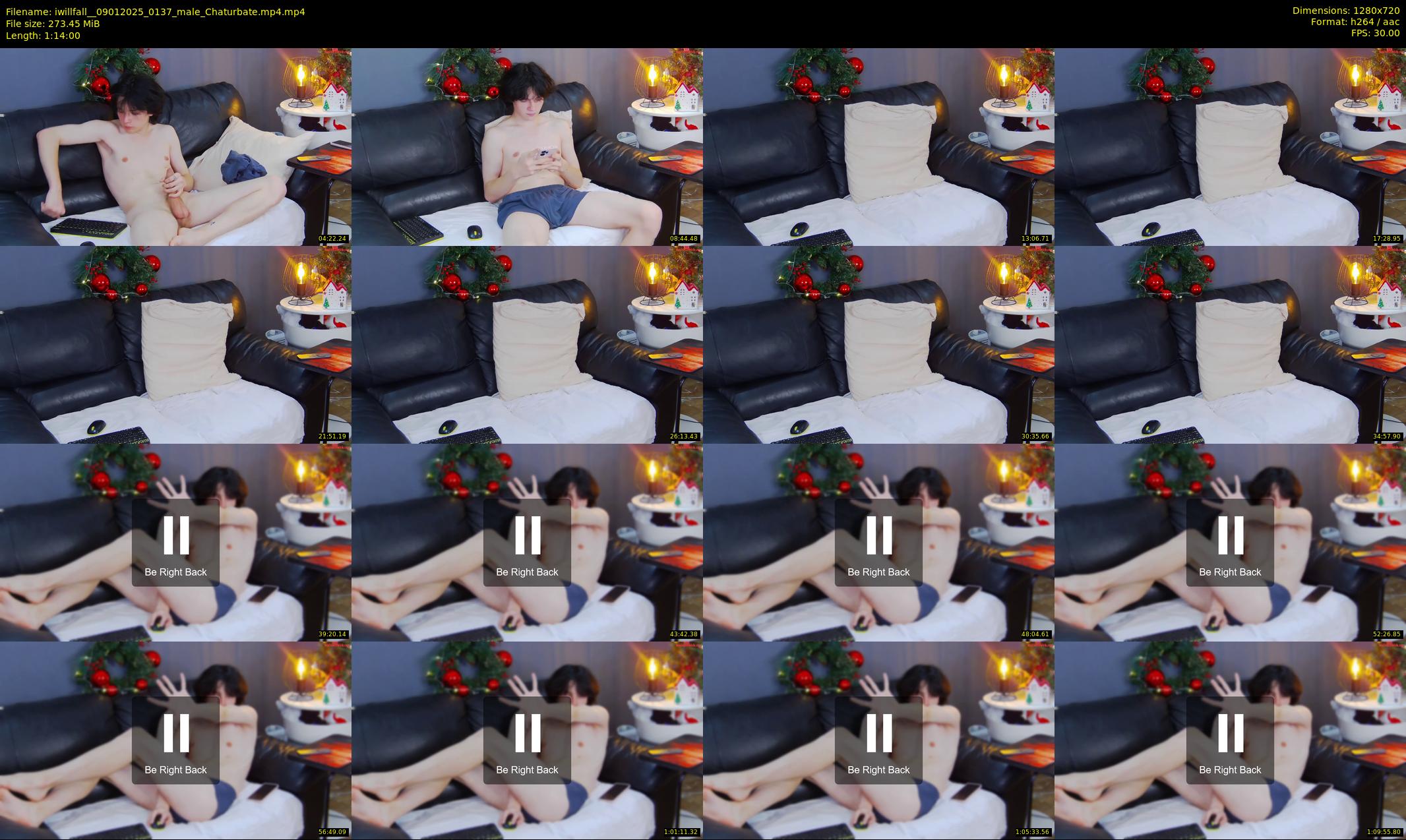 iwillfall_ — 74 minute Chaturbate male cam show recording, 720p, Jan 9, 2025