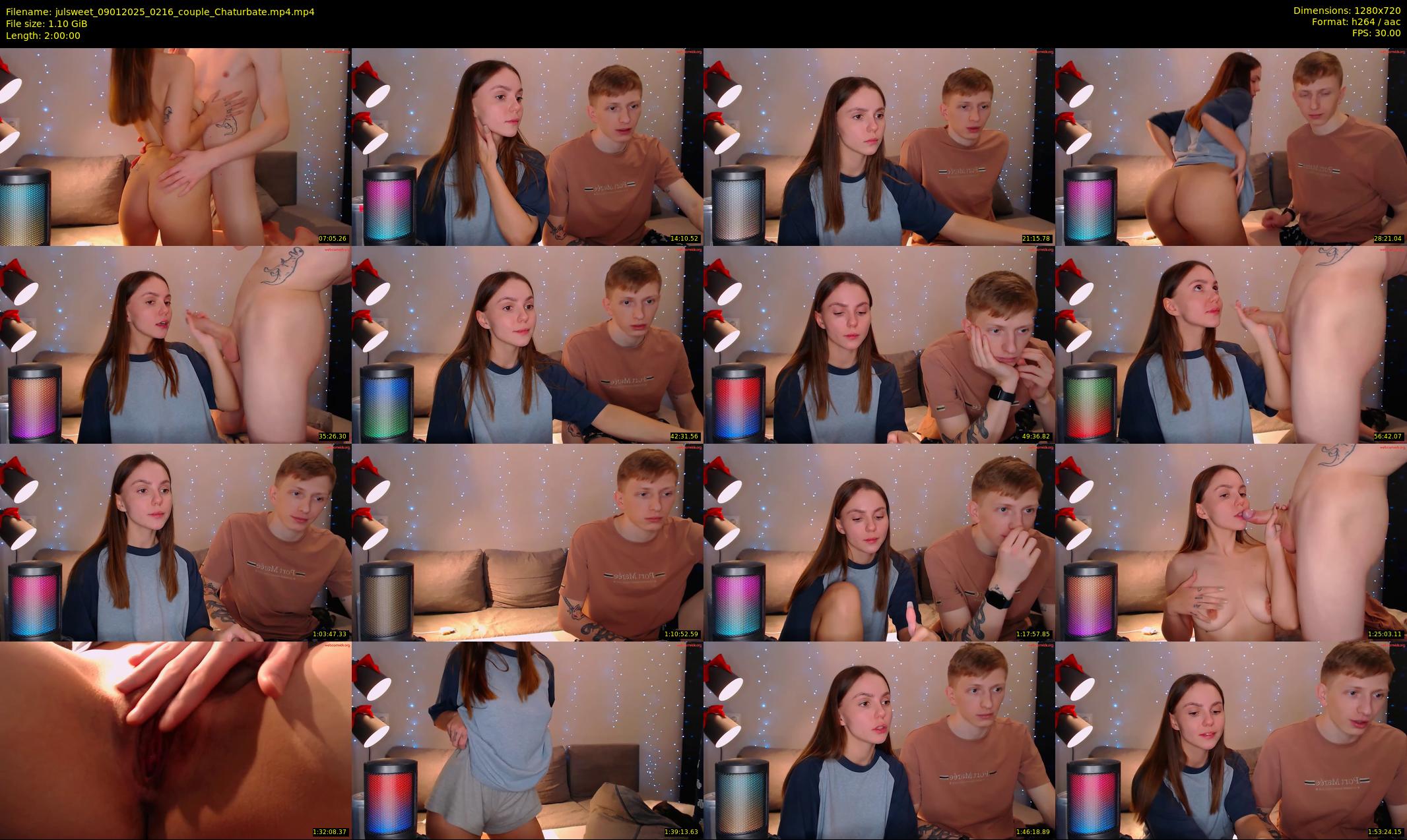 julsweet — 120 minute Chaturbate male cam show recording, 720p, Jan 9, 2025