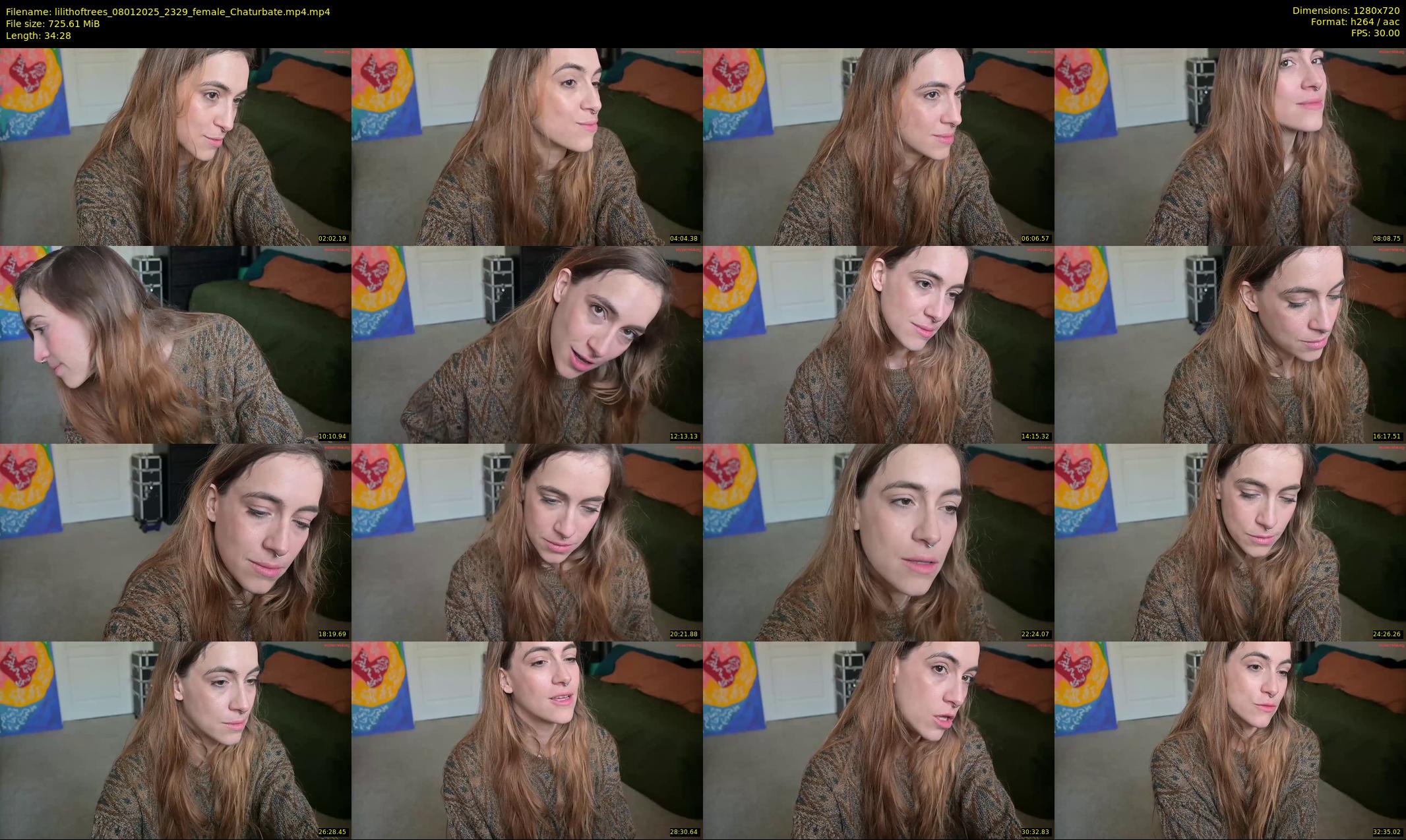 lilithoftrees — 35 minute Chaturbate female cam show recording, 720p, Jan 8, 2025
