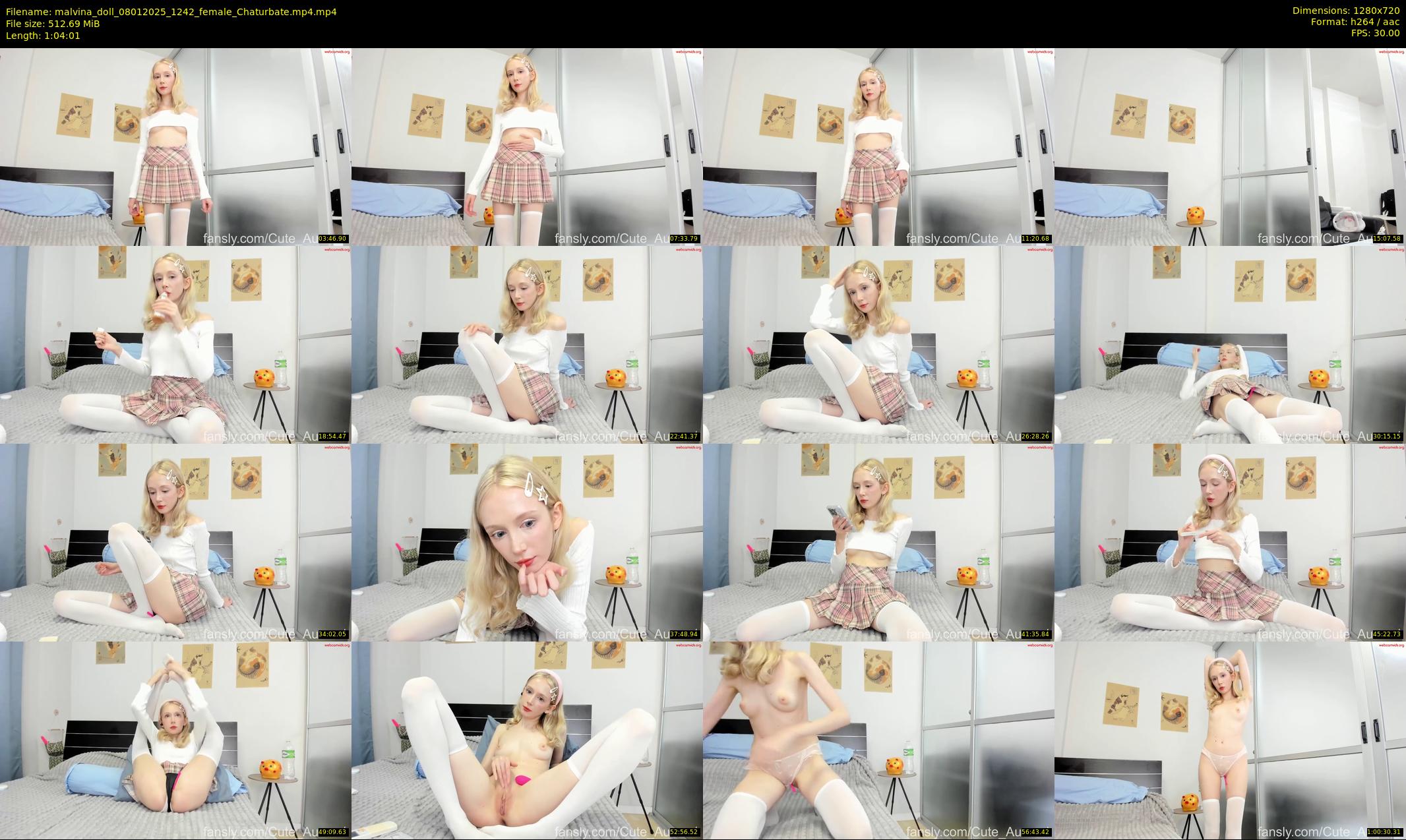malvina_doll — 65 minute Chaturbate couple cam show recording, 720p, Jan 8, 2025