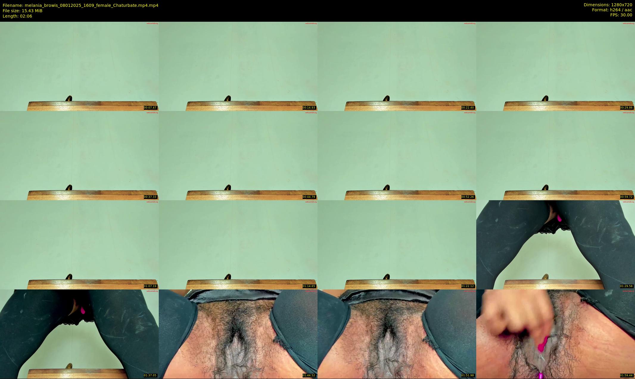 melania_browis — 3 minute Chaturbate female cam show recording, 720p, Jan 8, 2025