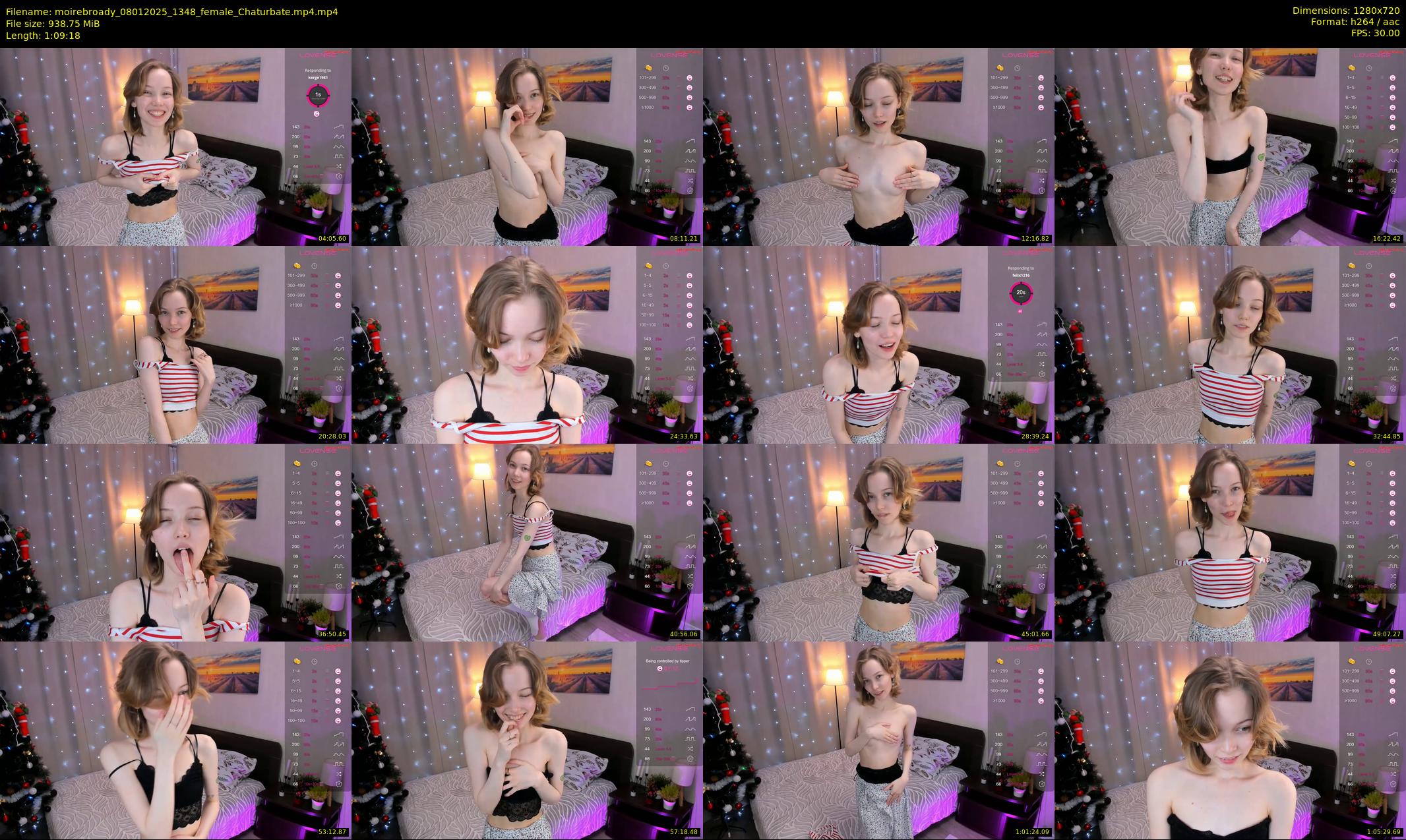 moirebroady — 70 minute Chaturbate female cam show recording, 720p, Jan 8, 2025