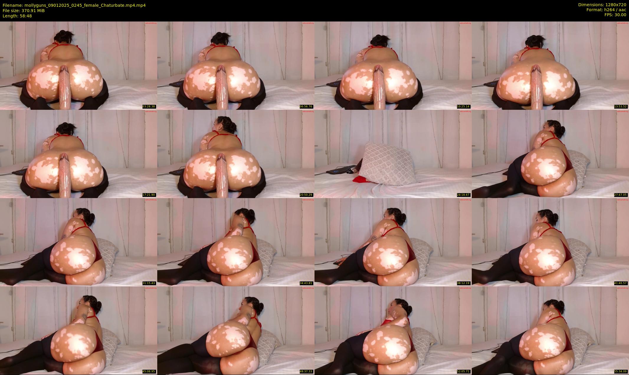 mollyguns — 59 minute Chaturbate female cam show recording, 720p, Jan 9, 2025