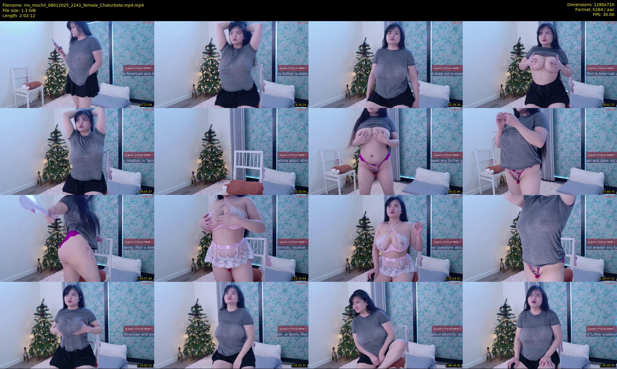 ms_mochii — 123 minute Chaturbate female cam show recording, 720p, Jan 8, 2025