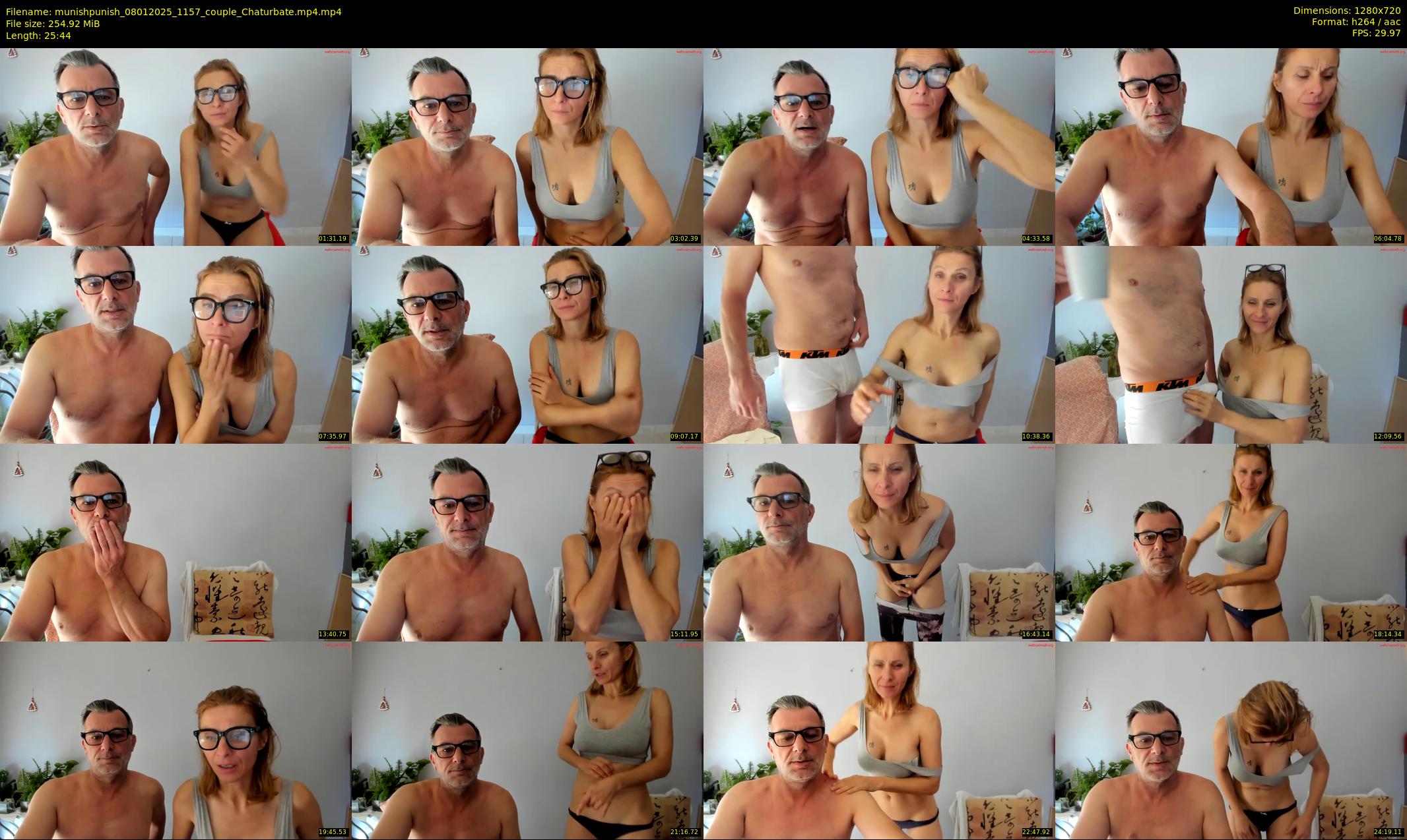 munishpunish — 26 minute Chaturbate couple cam show recording, 720p, Jan 8, 2025