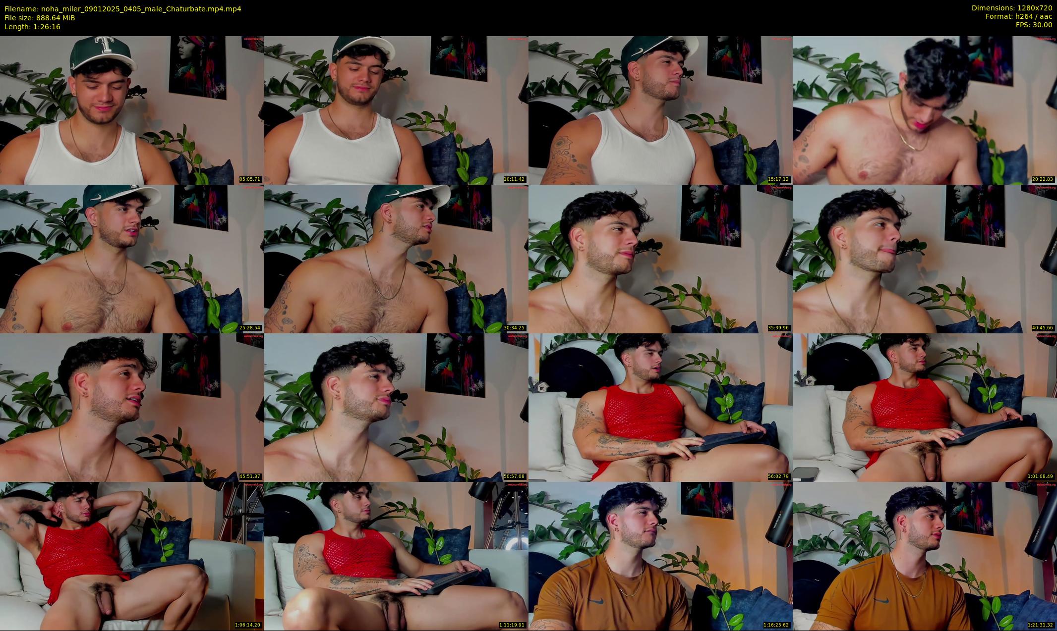 noha_miler — 87 minute Chaturbate male cam show recording, 720p, Jan 9, 2025