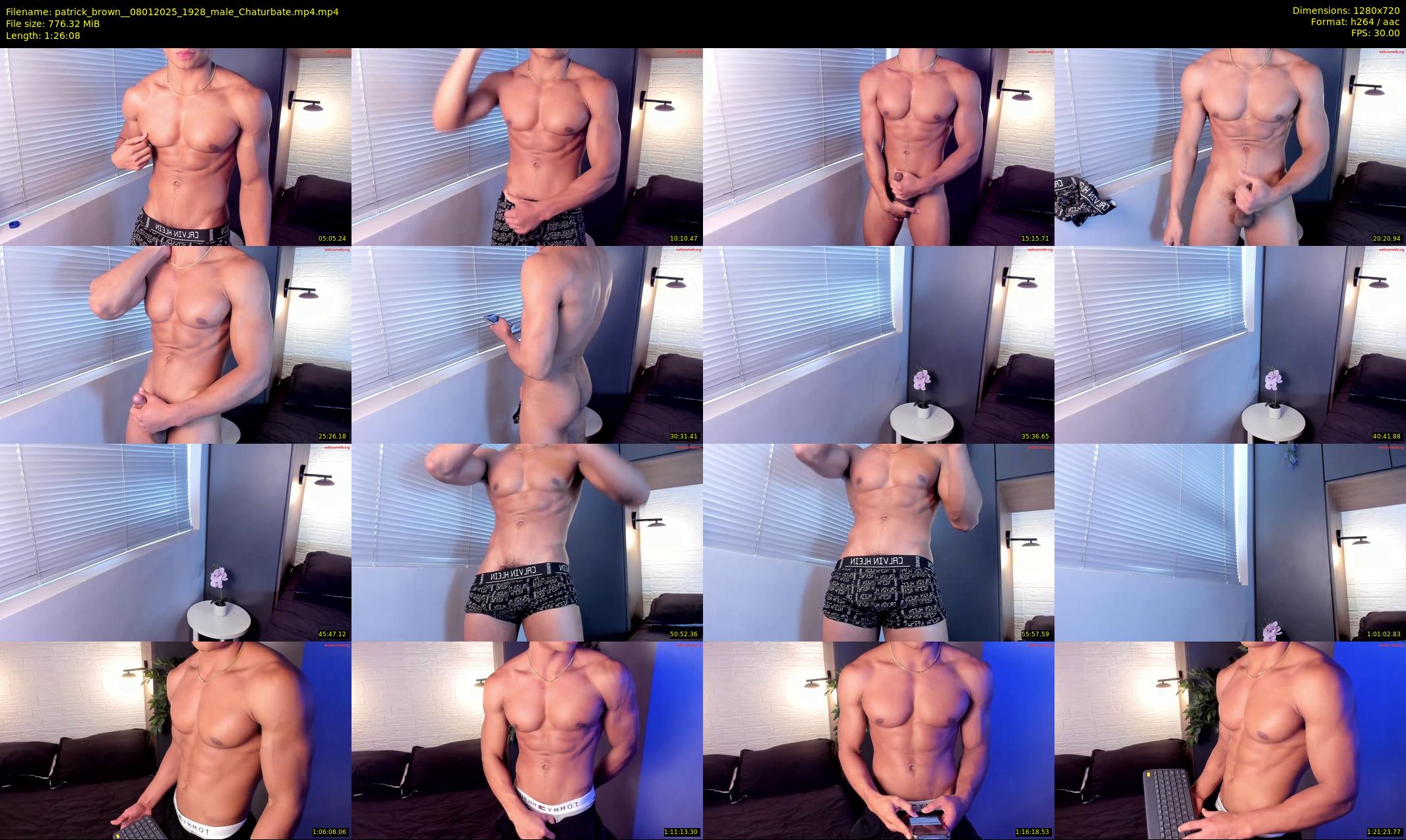 patrick_brown_ — 87 minute Chaturbate male cam show recording, 720p, Jan 8, 2025