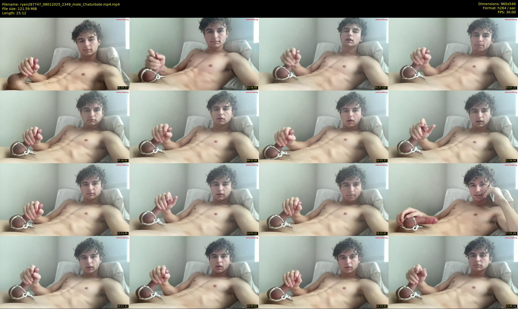 ryan287747 — 26 minute Chaturbate male cam show recording, 480p, Jan 8, 2025