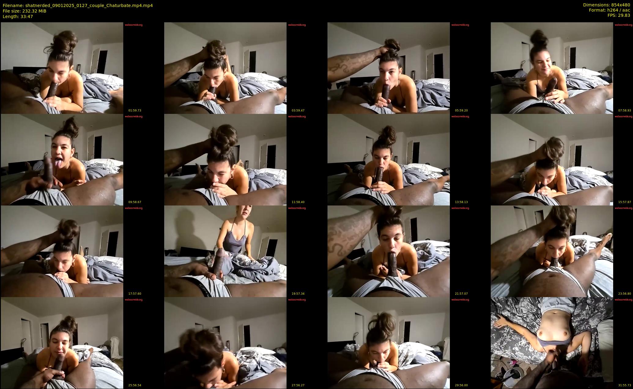 shatnerded — 34 minute Chaturbate couple cam show recording, 480p, Jan 9, 2025
