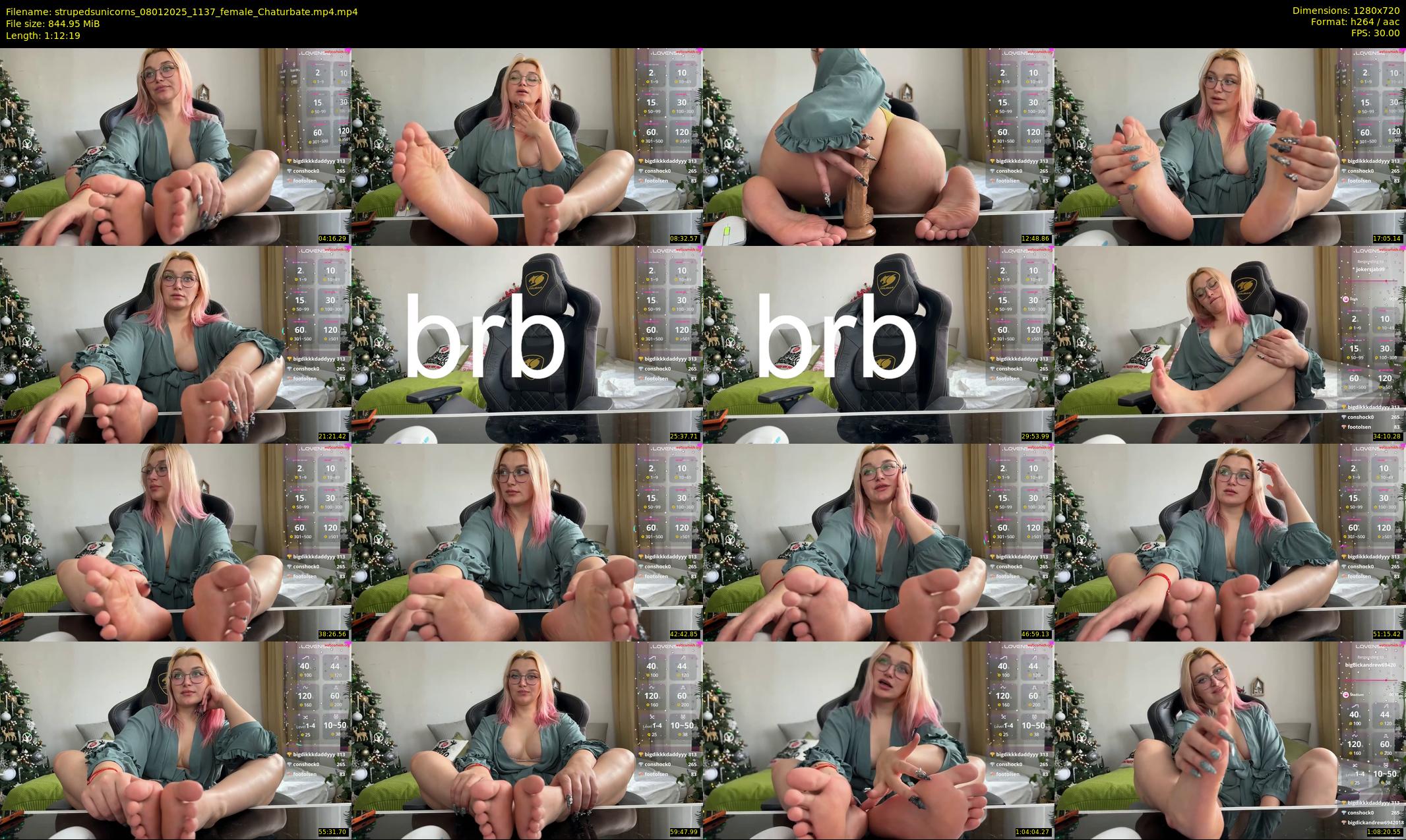 strupedsunicorns — 73 minute Chaturbate couple cam show recording, 720p, Jan 8, 2025