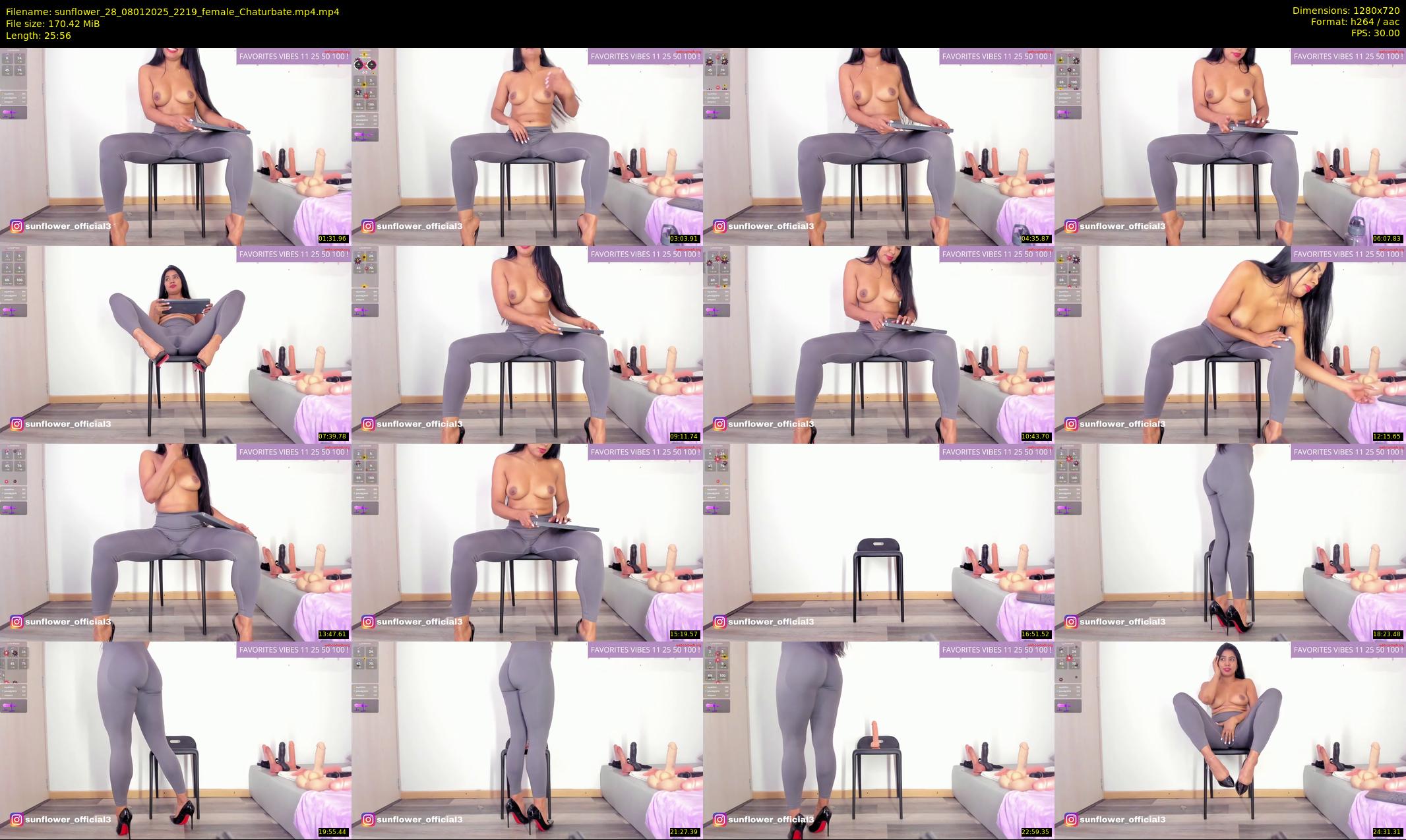 sunflower_28 — 26 minute Chaturbate female cam show recording, 720p, Jan 8, 2025