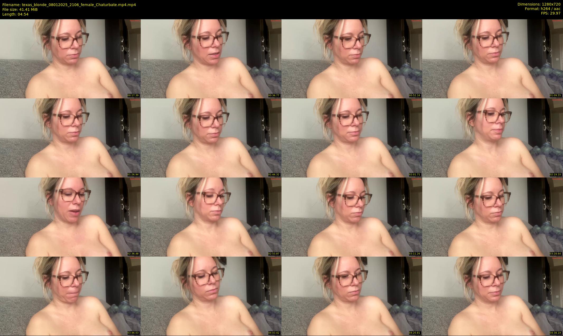 texas_blonde — 5 minute Chaturbate female cam show recording, 720p, Jan 8, 2025