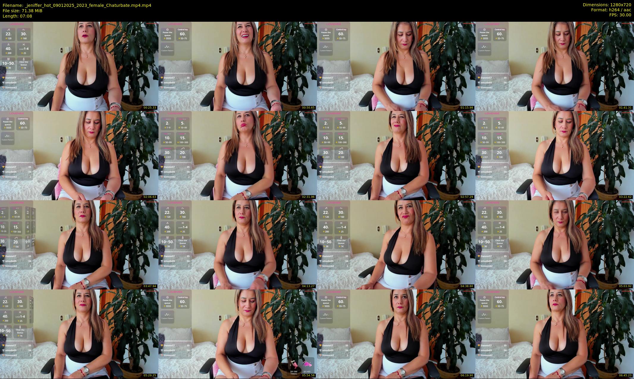 _jeniffer_hot — 8 minute Chaturbate female cam show recording, 720p, Jan 9, 2025