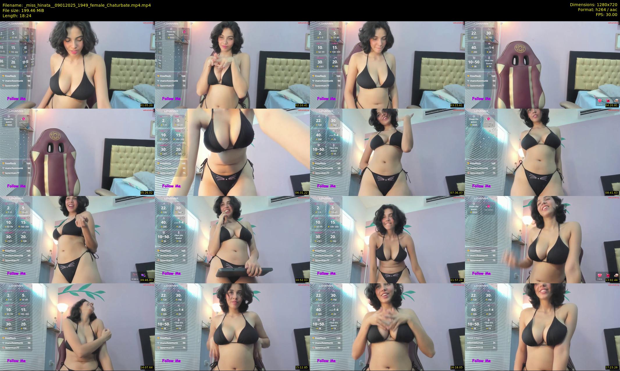 _miss_hinata_ — 19 minute Chaturbate female cam show recording, 720p, Jan 9, 2025