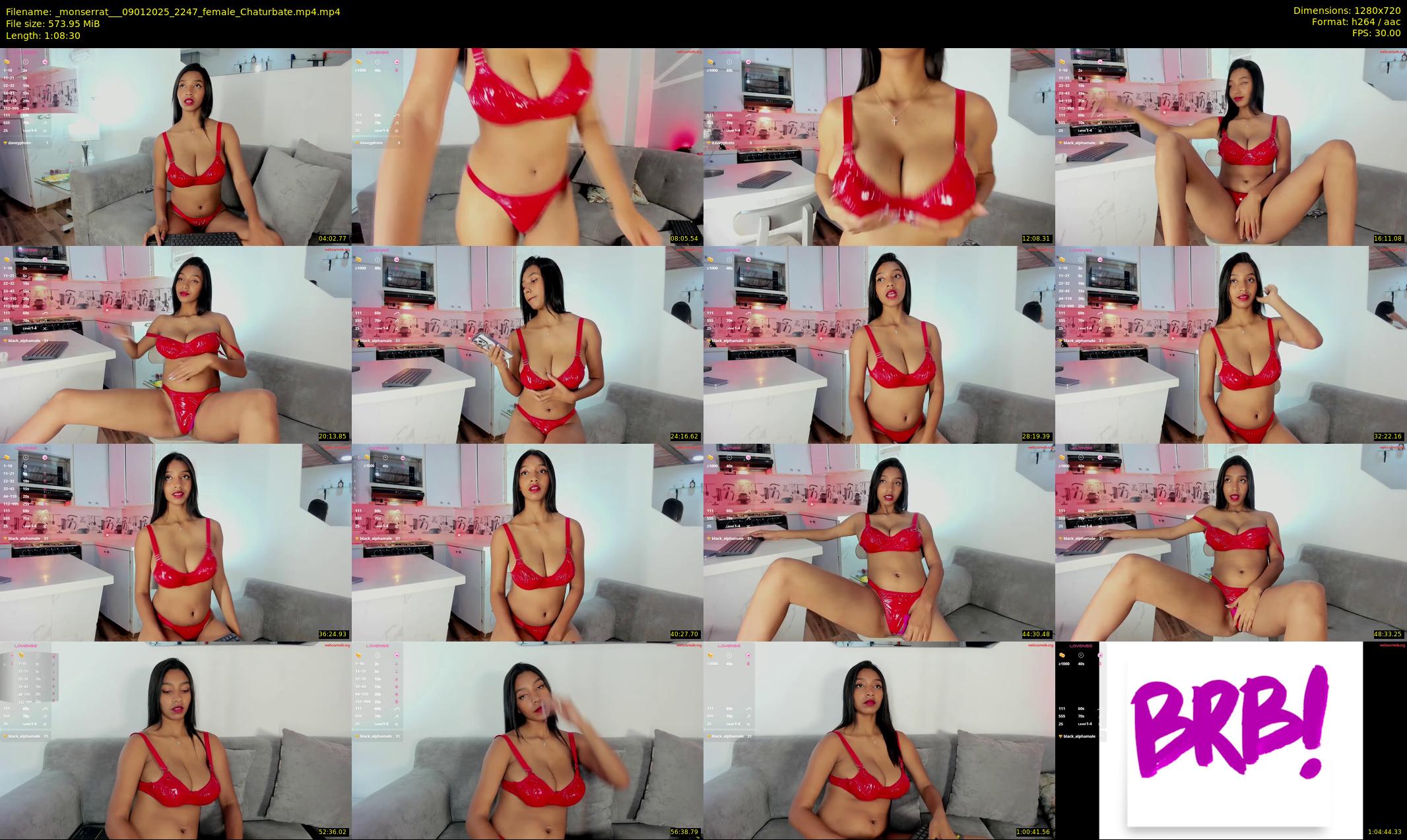 _monserrat__ — 69 minute Chaturbate female cam show recording, 720p, Jan 9, 2025