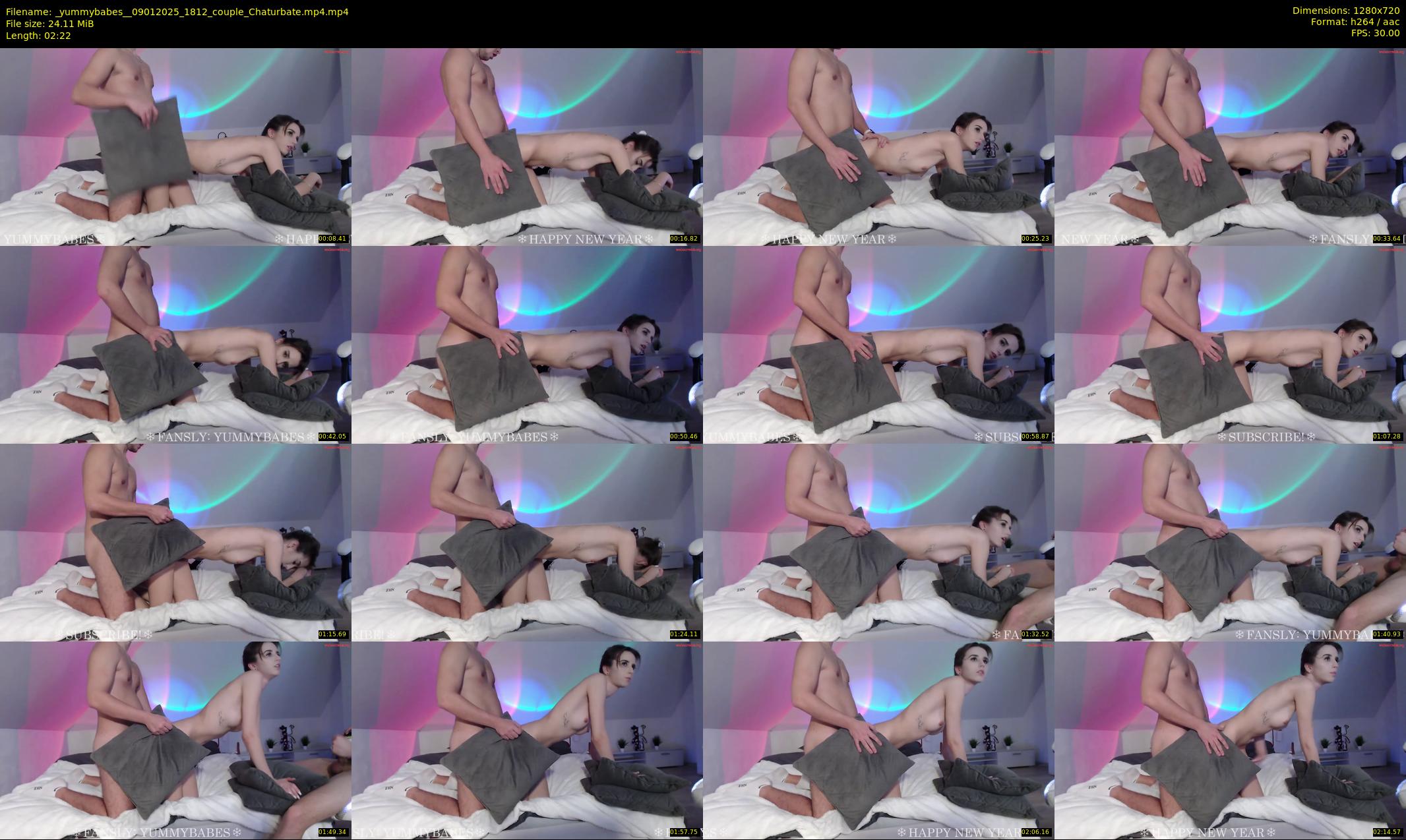 _yummybabes_ — 3 minute Chaturbate couple cam show recording, 720p, Jan 9, 2025