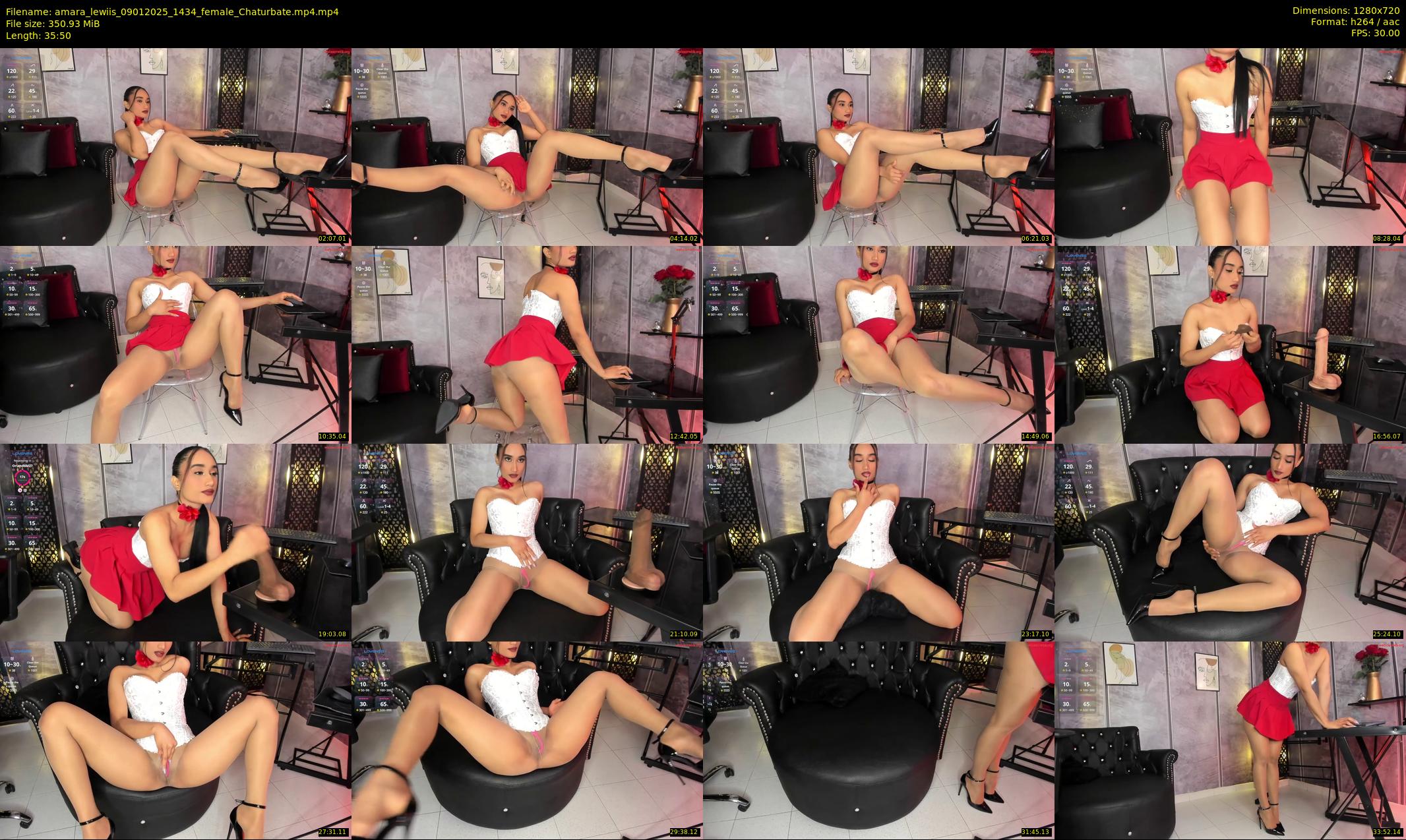 amara_lewiis — 36 minute Chaturbate female cam show recording, 720p, Jan 9, 2025
