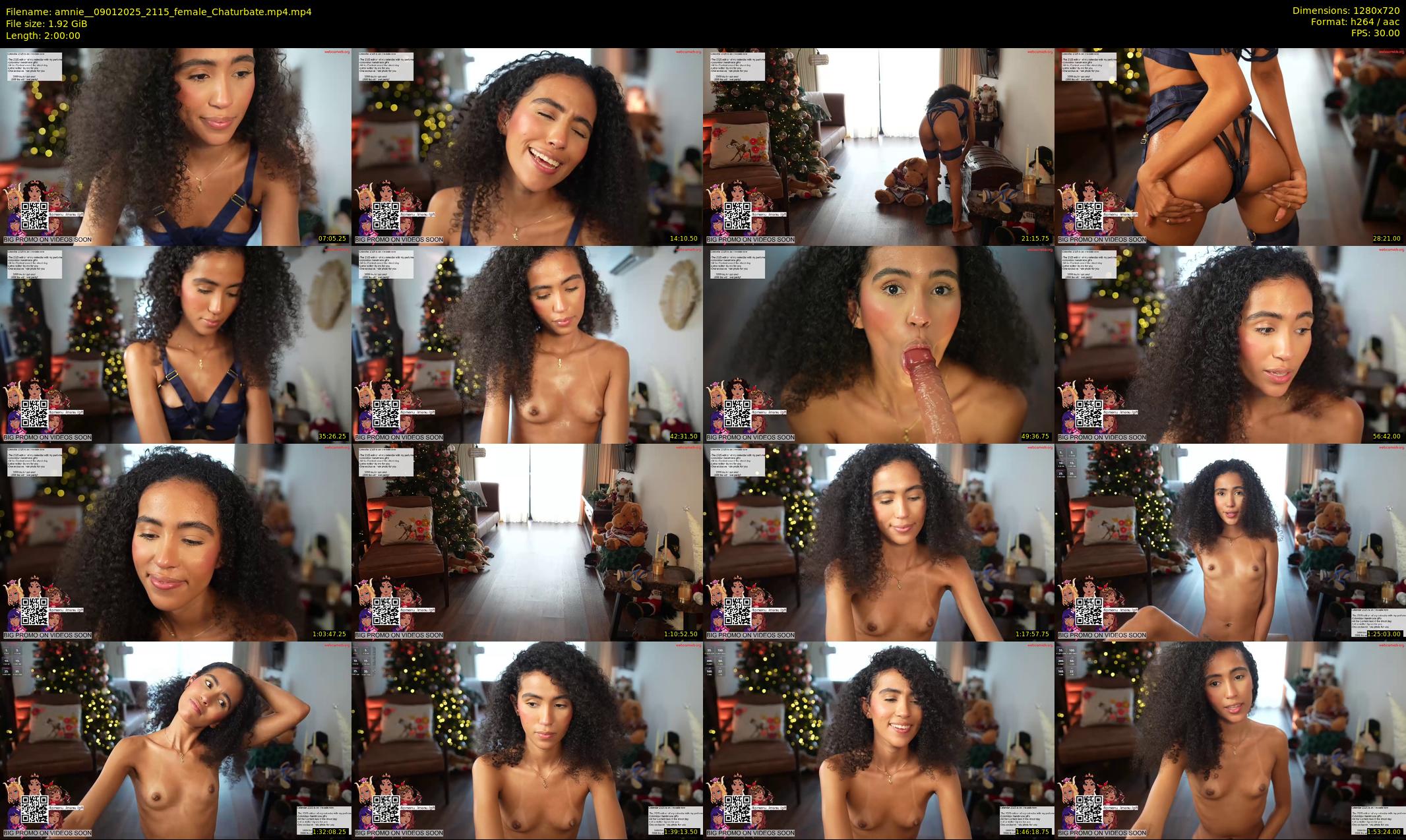 amnie_ — 120 minute Chaturbate female cam show recording, 720p, Jan 9, 2025