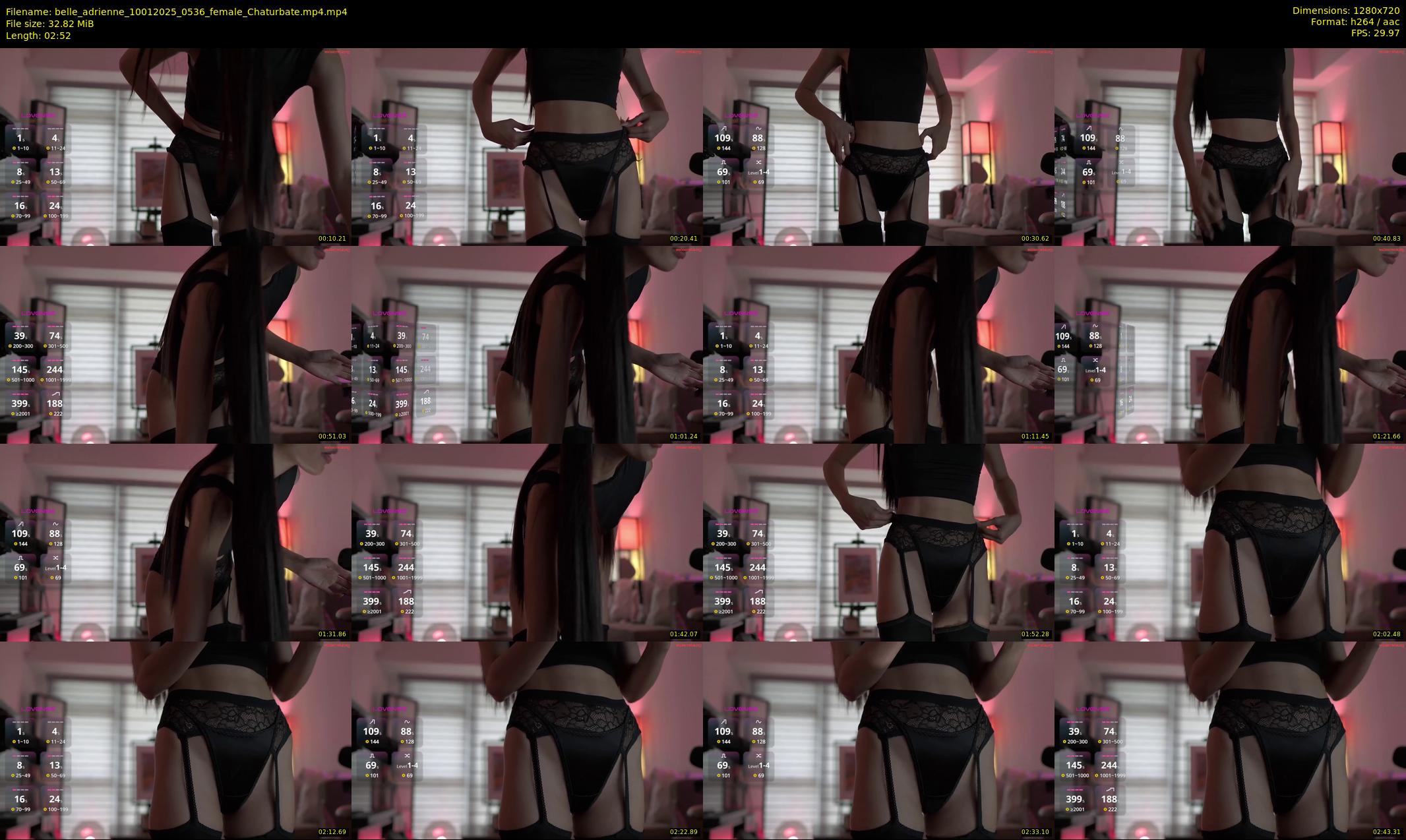 belle_adrienne — 3 minute Chaturbate couple cam show recording, 720p, Jan 10, 2025