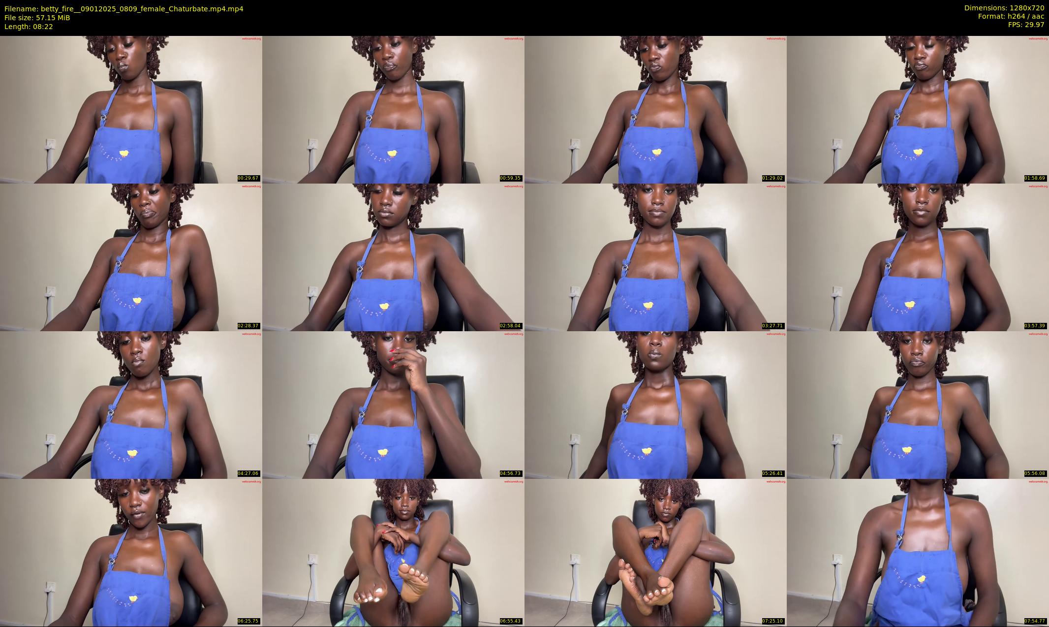 betty_fire_ — 9 minute Chaturbate female cam show recording, 720p, Jan 9, 2025