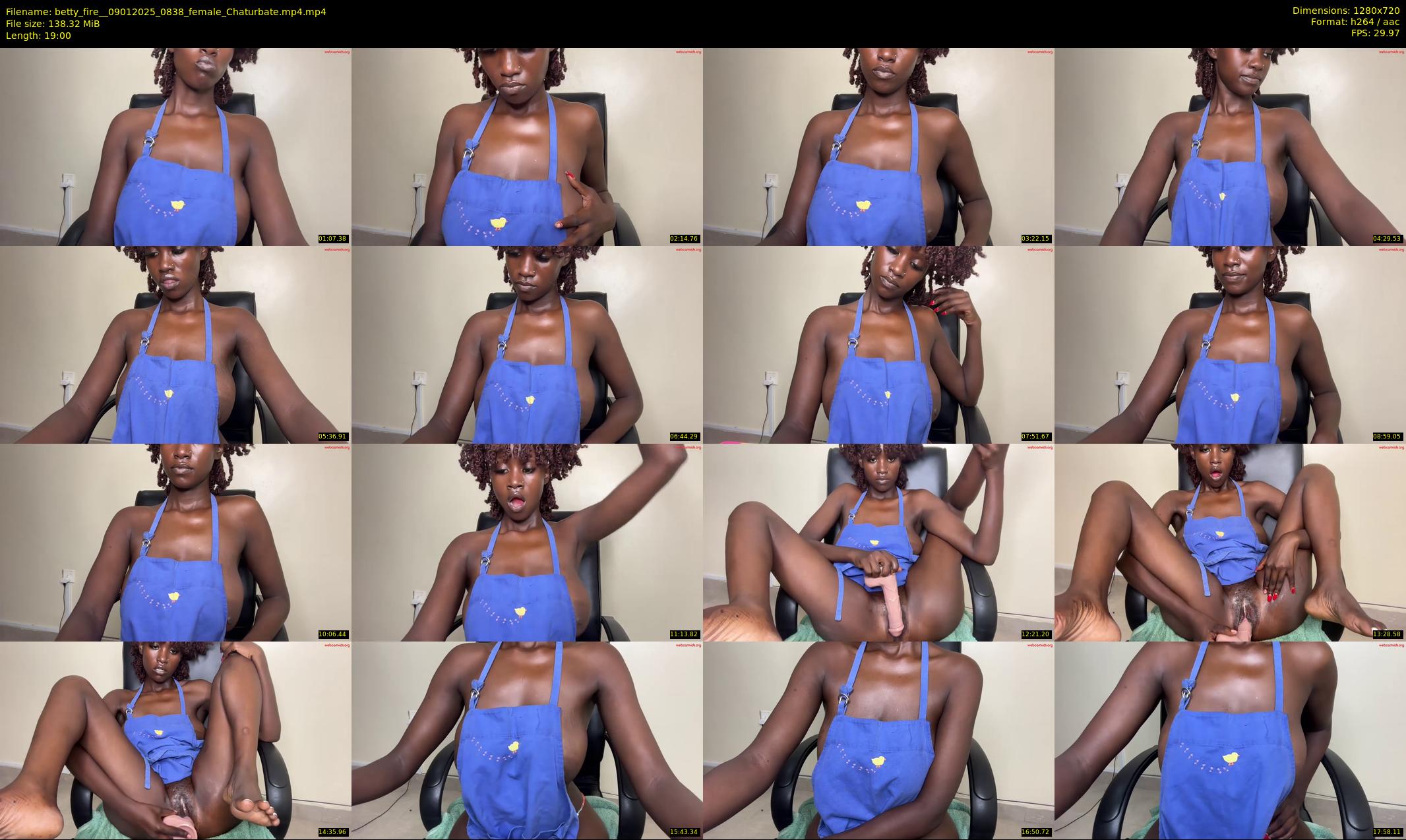 betty_fire_ — 19 minute Chaturbate female cam show recording, 720p, Jan 9, 2025