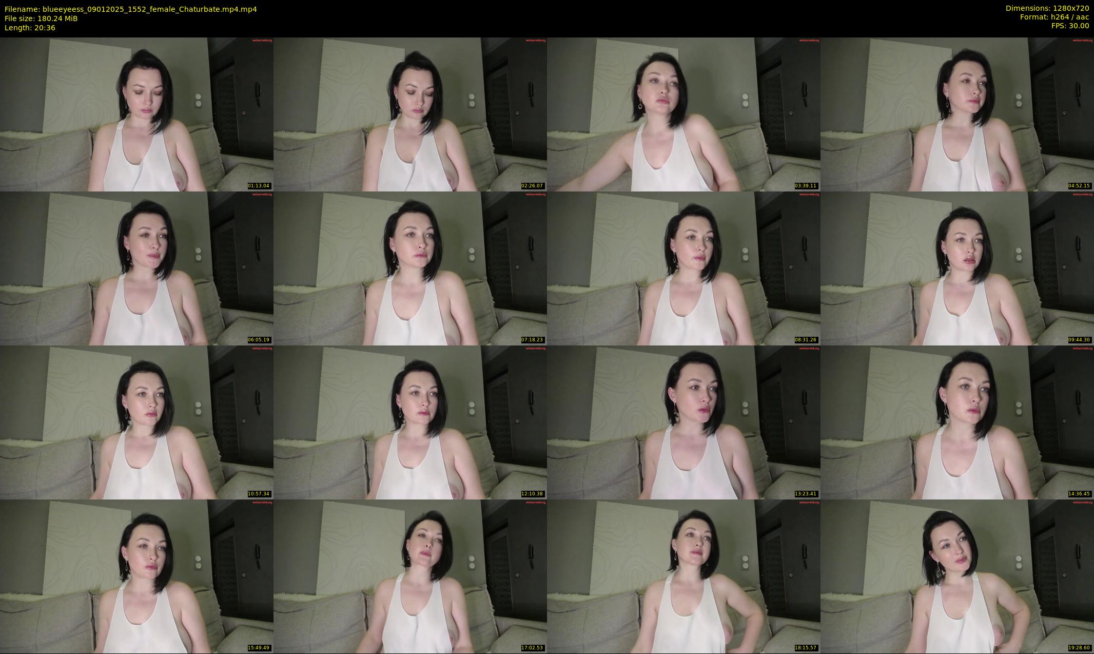 blueeyeess — 21 minute Chaturbate female cam show recording, 720p, Jan 9, 2025